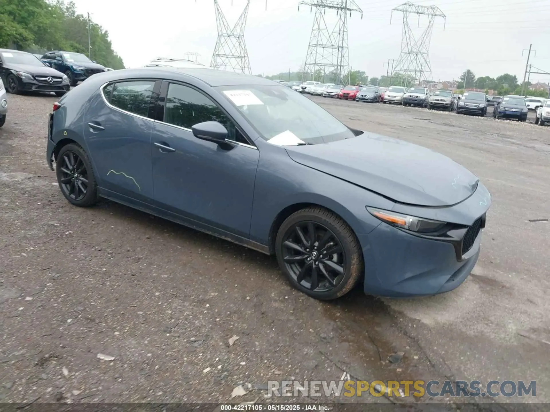 1 fotografías del automóvil dañado JM1BPANM1K1119355 MAZDA MAZDA3 2019
