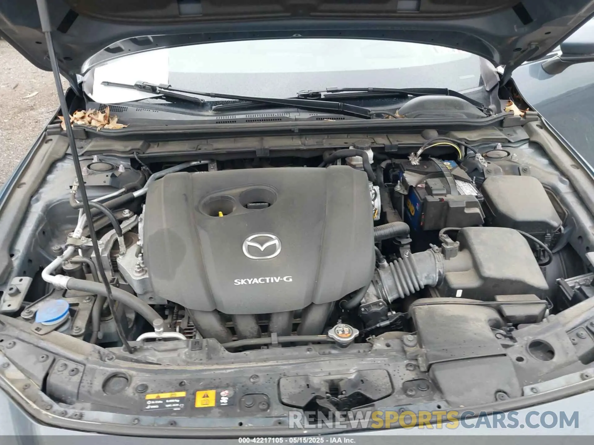 10 fotografías del automóvil dañado JM1BPANM1K1119355 MAZDA MAZDA3 2019