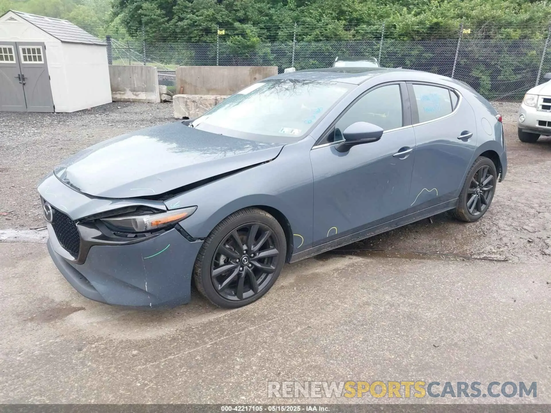 2 fotografías del automóvil dañado JM1BPANM1K1119355 MAZDA MAZDA3 2019