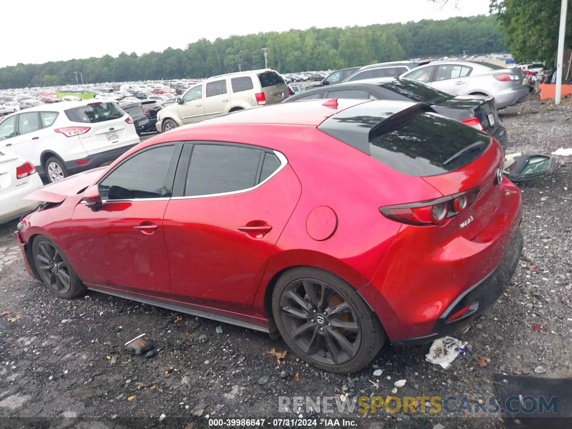 13 fotografías del automóvil dañado JM1BPANMXK1136767 MAZDA MAZDA3 2019