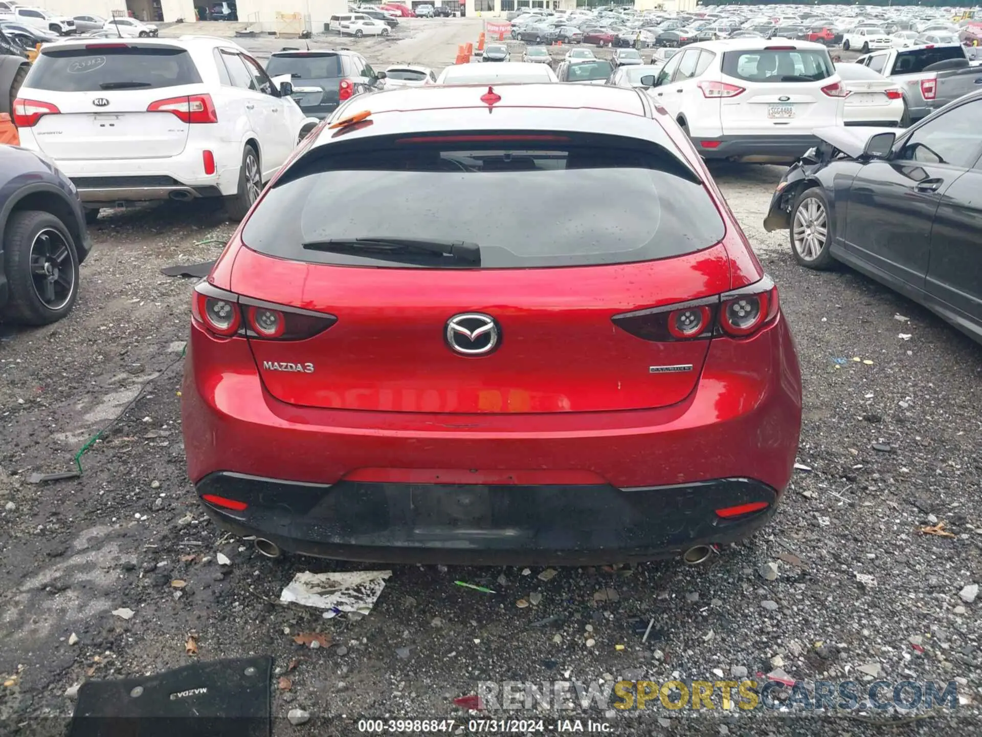 15 fotografías del automóvil dañado JM1BPANMXK1136767 MAZDA MAZDA3 2019