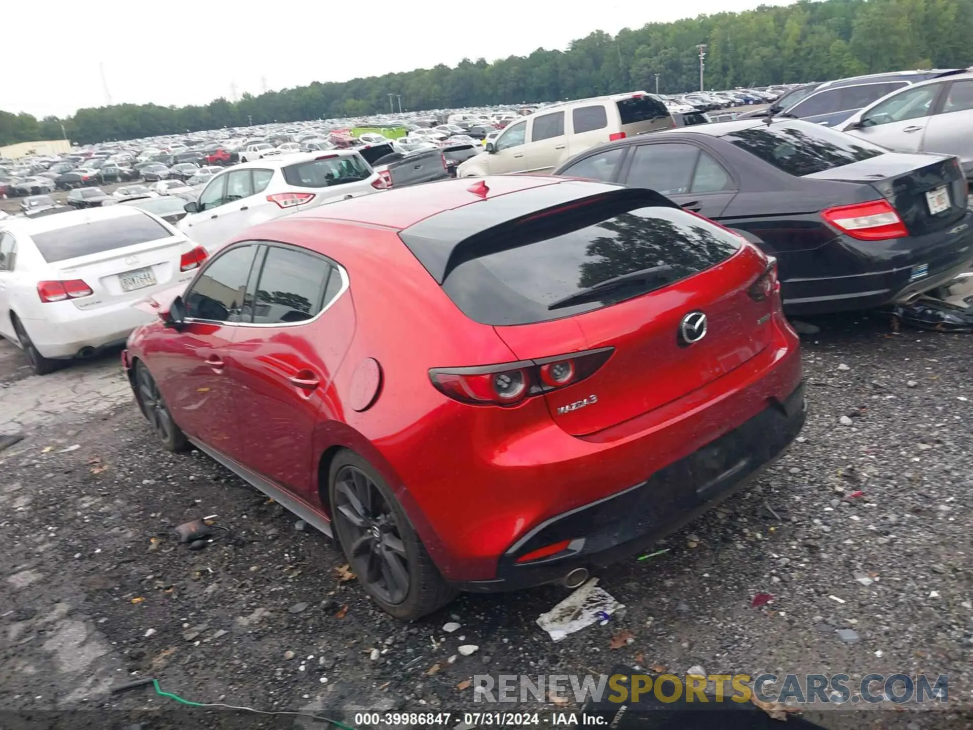 3 fotografías del automóvil dañado JM1BPANMXK1136767 MAZDA MAZDA3 2019