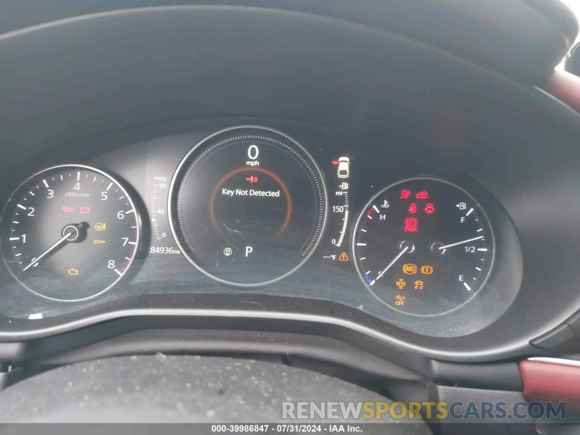 7 fotografías del automóvil dañado JM1BPANMXK1136767 MAZDA MAZDA3 2019