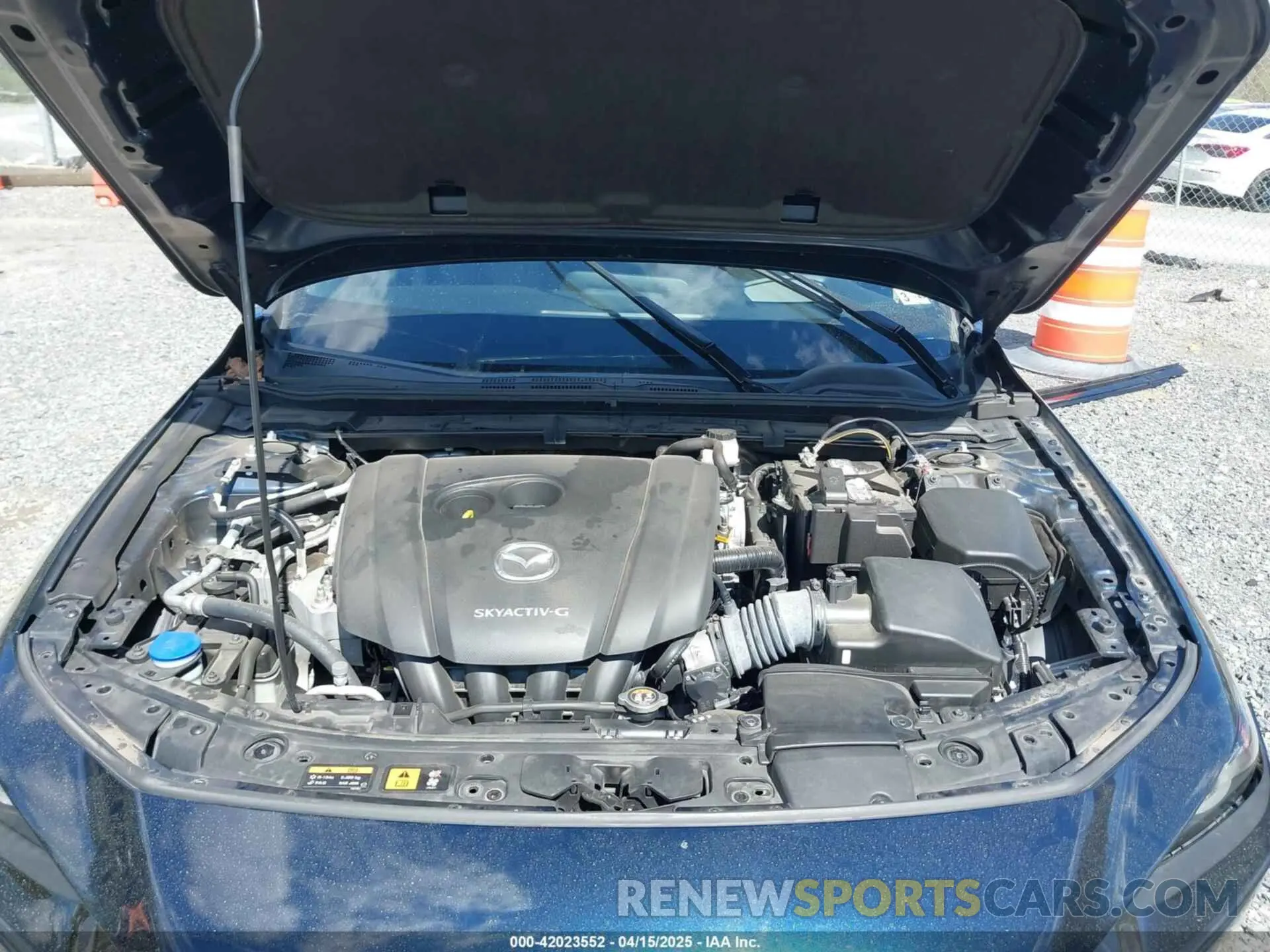 10 fotografías del automóvil dañado JM1BPANMXK1140768 MAZDA MAZDA3 2019