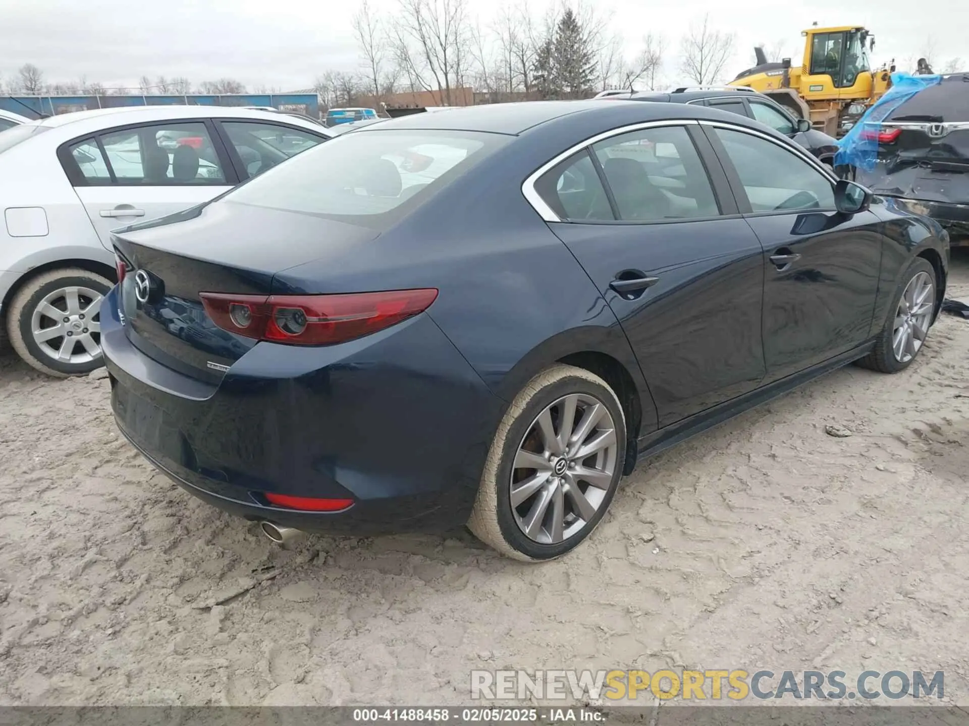 4 fotografías del automóvil dañado JM1BPBAM4K1138400 MAZDA MAZDA3 2019