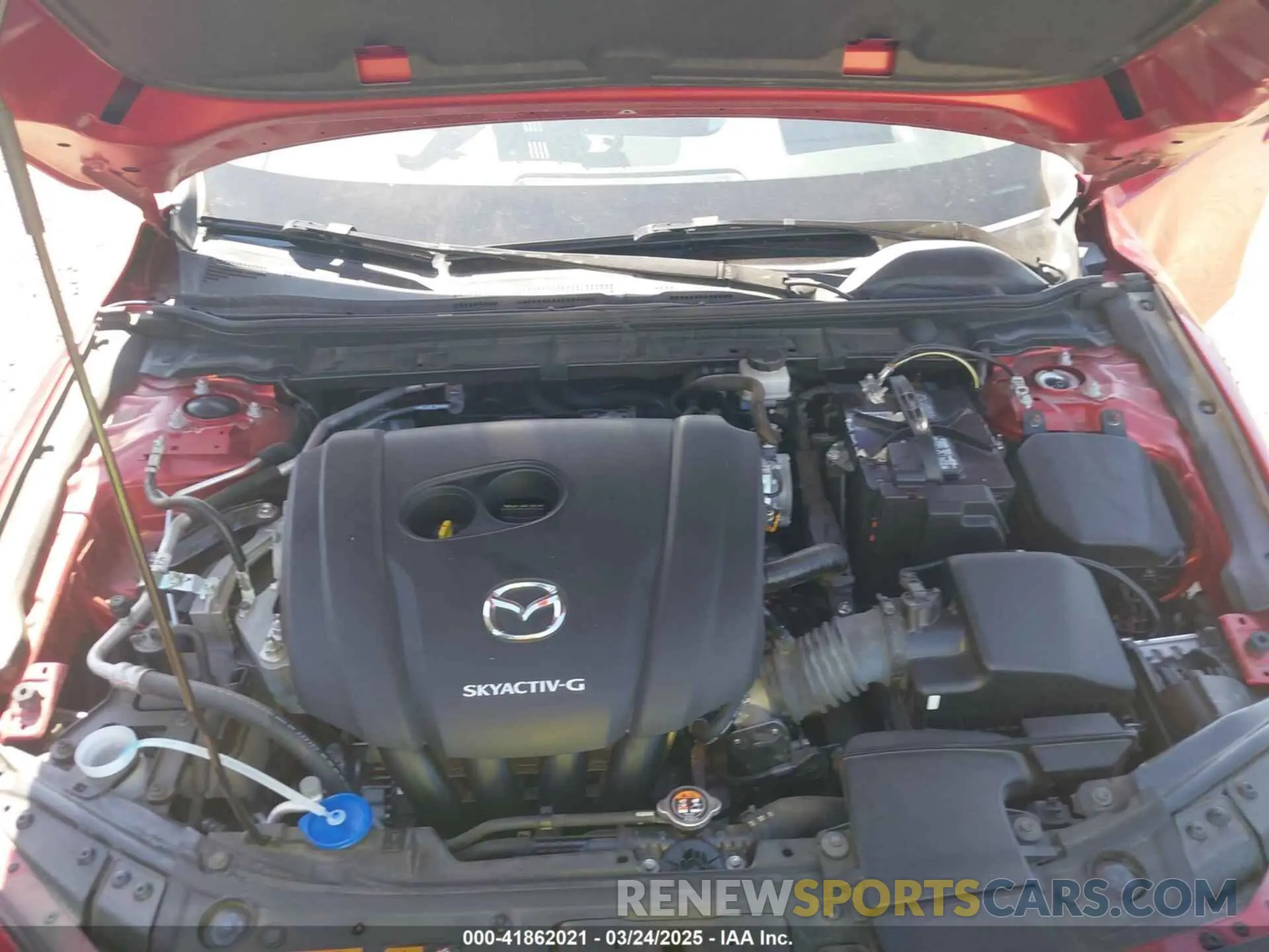 10 fotografías del automóvil dañado JM1BPBEM7K1119186 MAZDA MAZDA3 2019