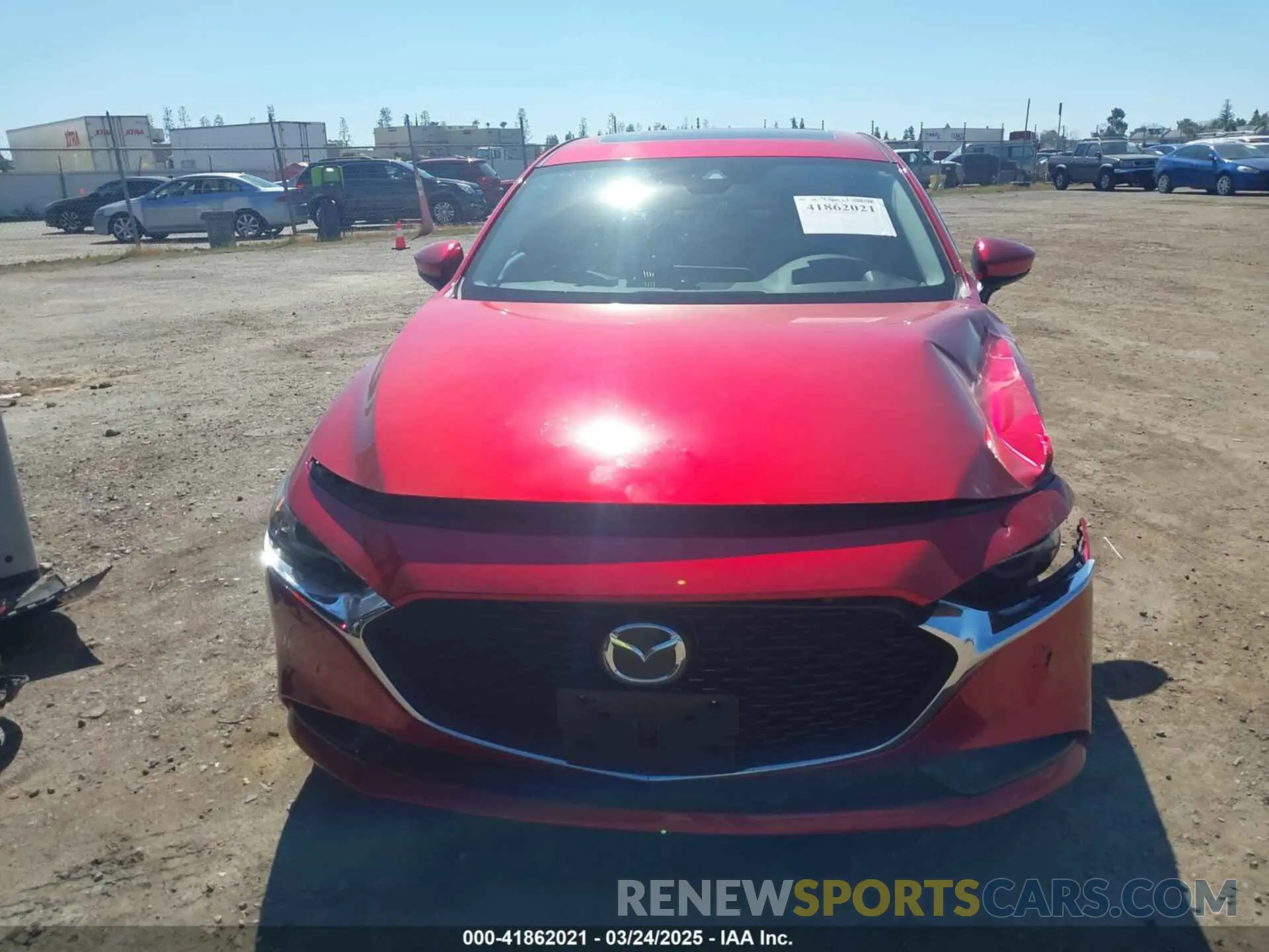 12 fotografías del automóvil dañado JM1BPBEM7K1119186 MAZDA MAZDA3 2019