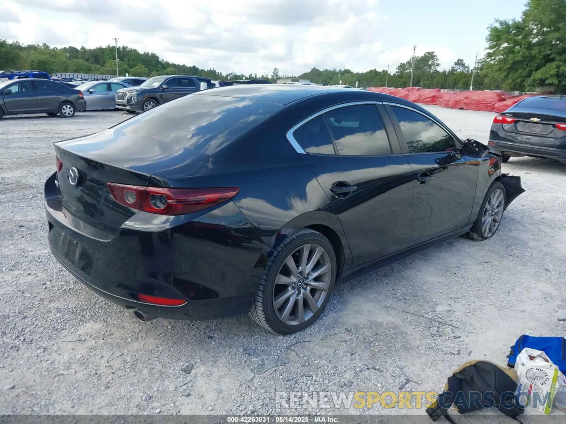 4 fotografías del automóvil dañado 3MZBPACL5LM135148 MAZDA MAZDA3 2020