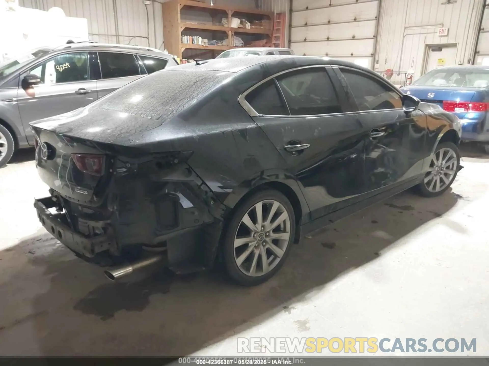 4 fotografías del automóvil dañado 3MZBPADL0LM125240 MAZDA MAZDA3 2020
