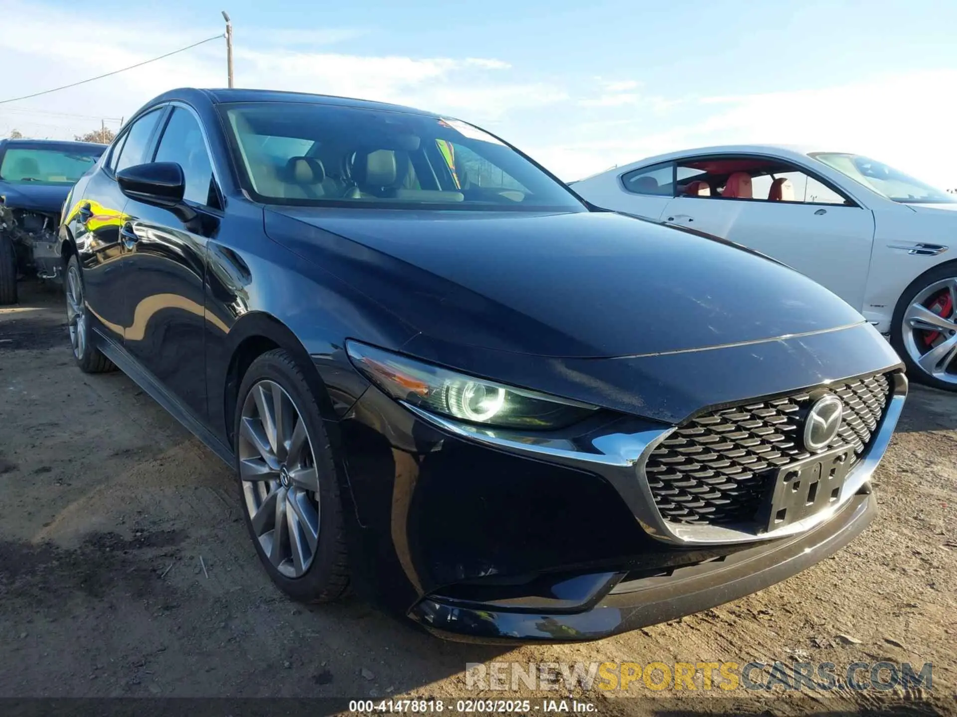 1 fotografías del automóvil dañado 3MZBPAEM2LM124405 MAZDA MAZDA3 2020