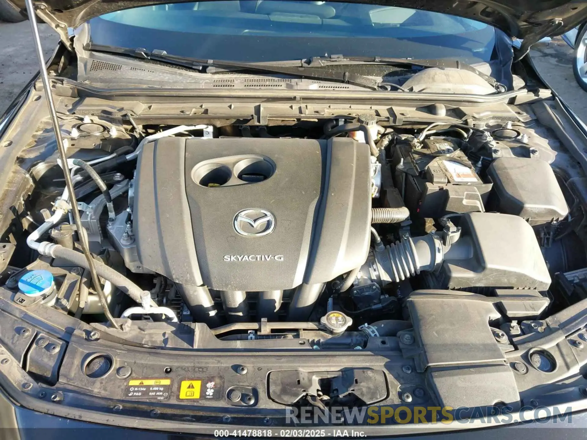 10 fotografías del automóvil dañado 3MZBPAEM2LM124405 MAZDA MAZDA3 2020