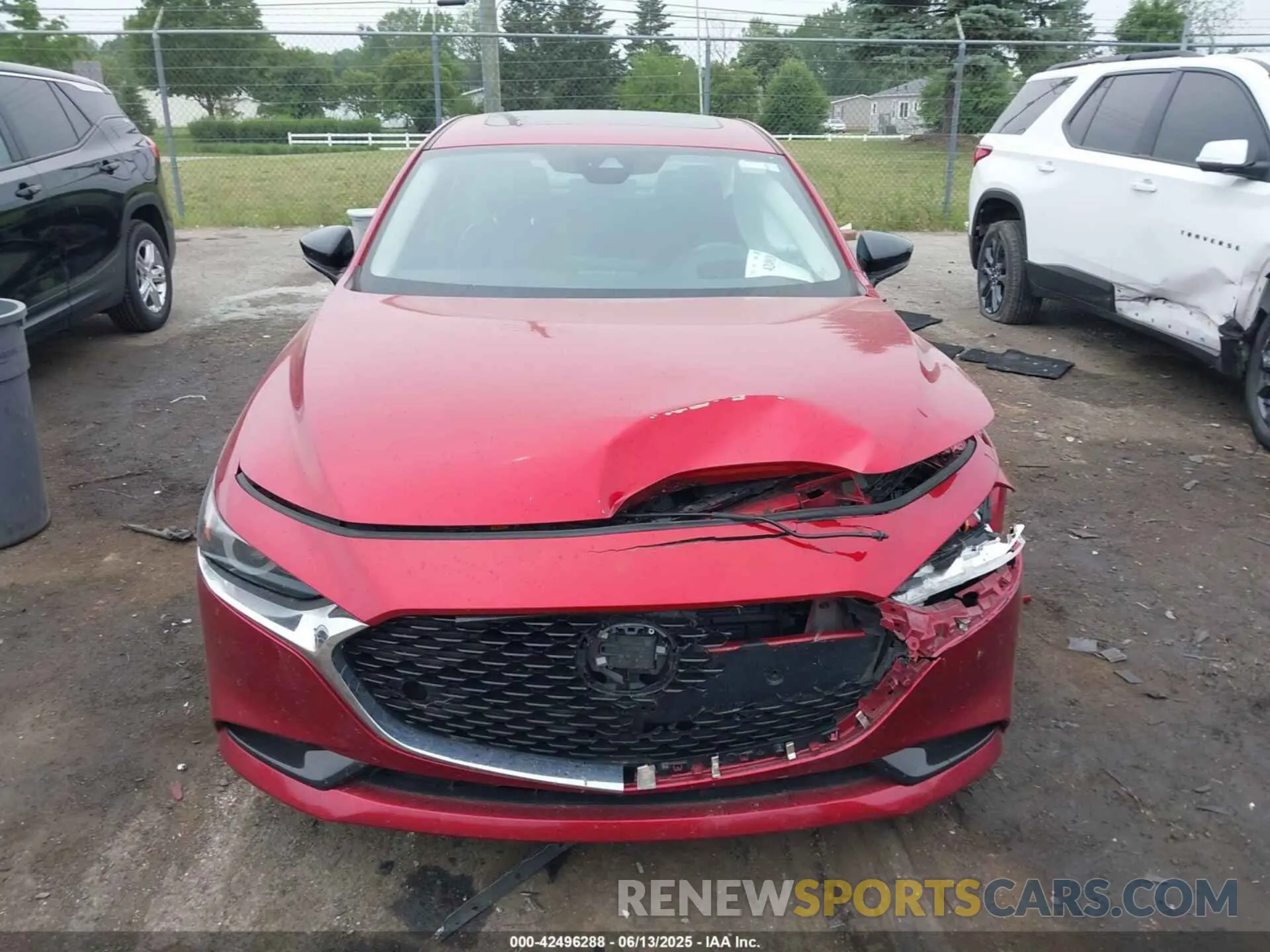 12 fotografías del automóvil dañado JM1BPAEM5L1168219 MAZDA MAZDA3 2020