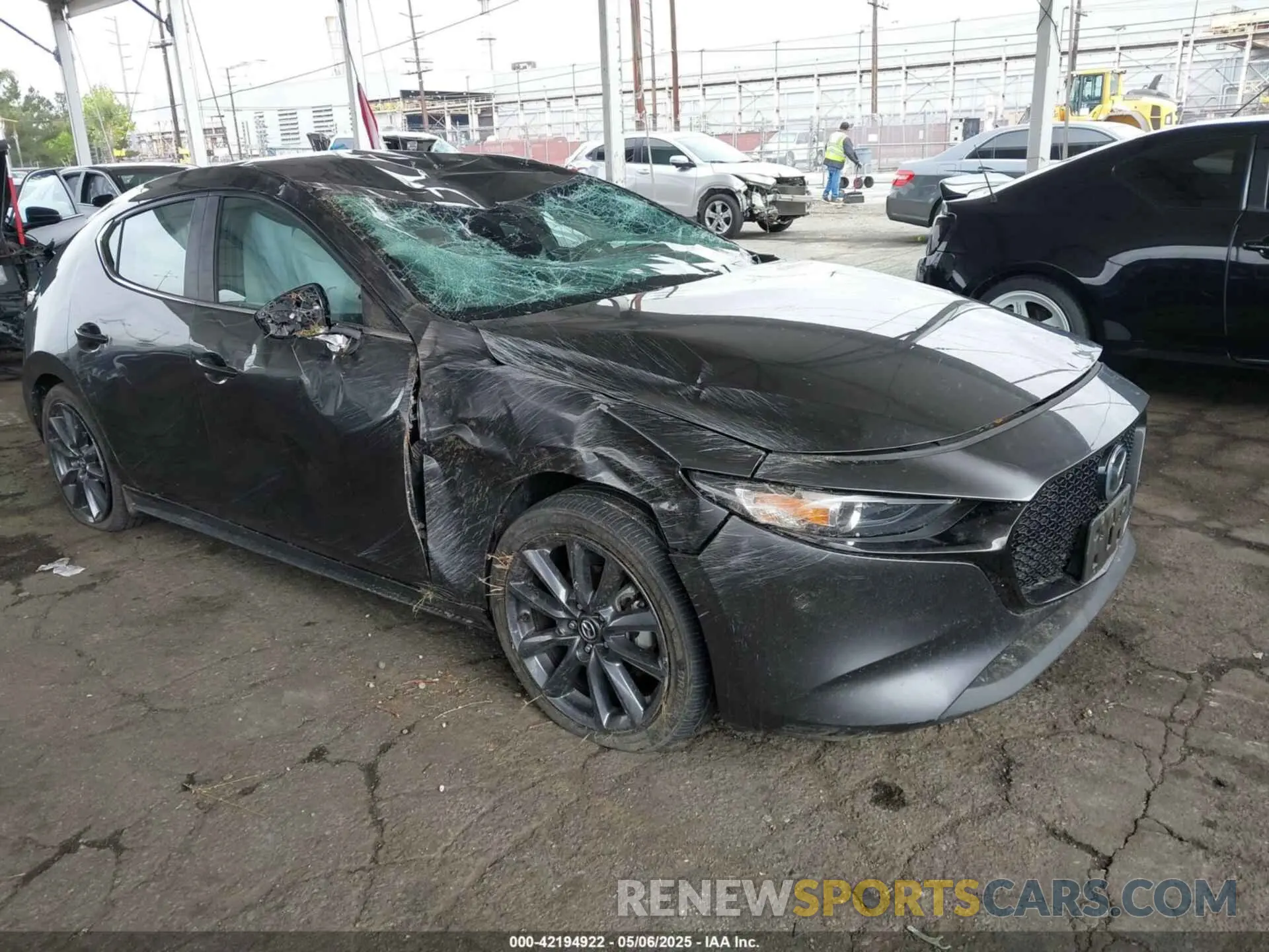 1 fotografías del automóvil dañado JM1BPALM0L1163707 MAZDA MAZDA3 2020