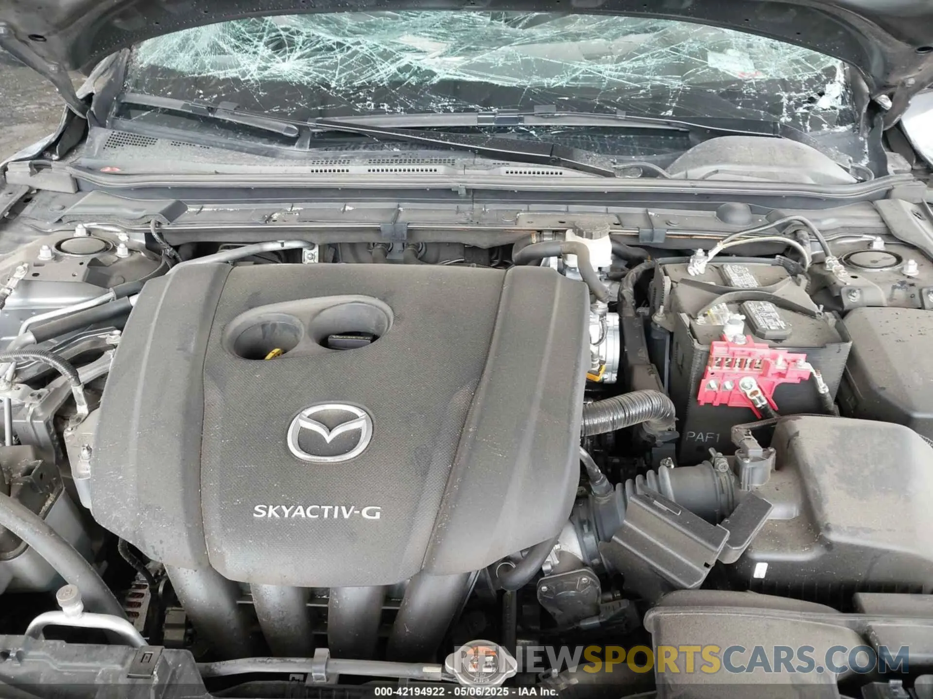 10 fotografías del automóvil dañado JM1BPALM0L1163707 MAZDA MAZDA3 2020