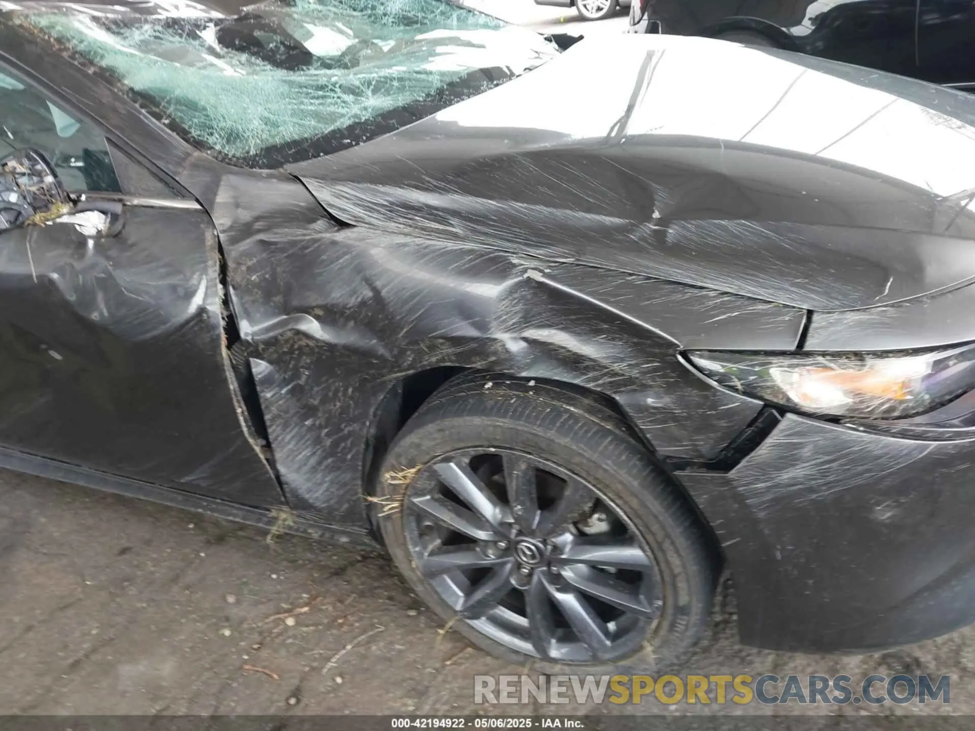 6 fotografías del automóvil dañado JM1BPALM0L1163707 MAZDA MAZDA3 2020