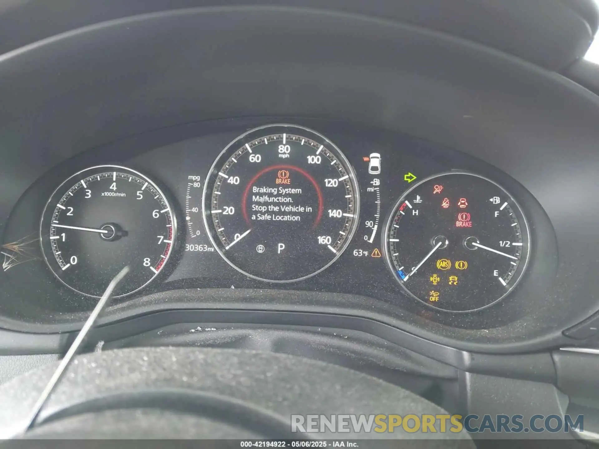 7 fotografías del automóvil dañado JM1BPALM0L1163707 MAZDA MAZDA3 2020