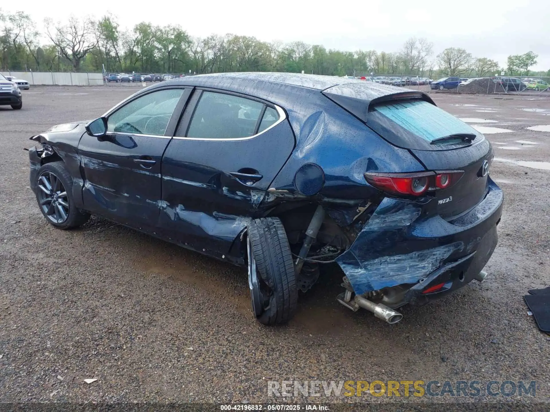 3 fotografías del automóvil dañado JM1BPALM1L1158967 MAZDA MAZDA3 2020