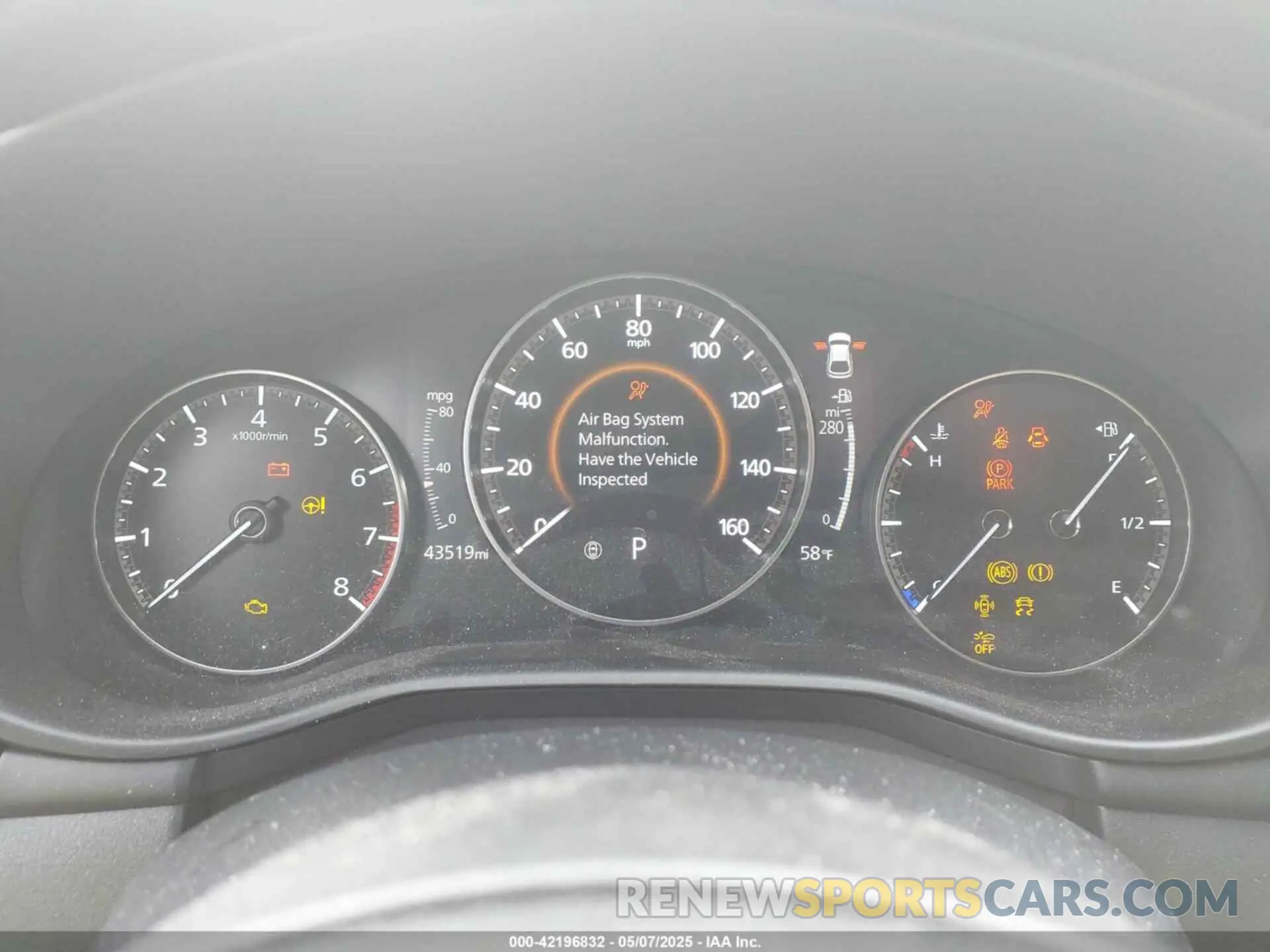 7 fotografías del automóvil dañado JM1BPALM1L1158967 MAZDA MAZDA3 2020