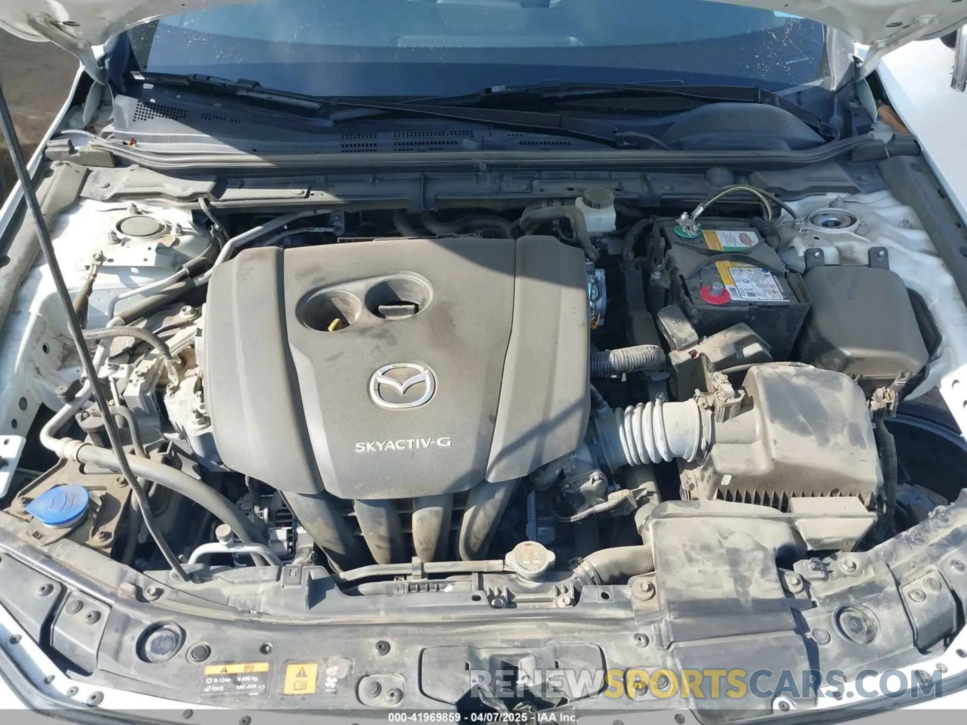 10 fotografías del automóvil dañado JM1BPALM1L1173422 MAZDA MAZDA3 2020