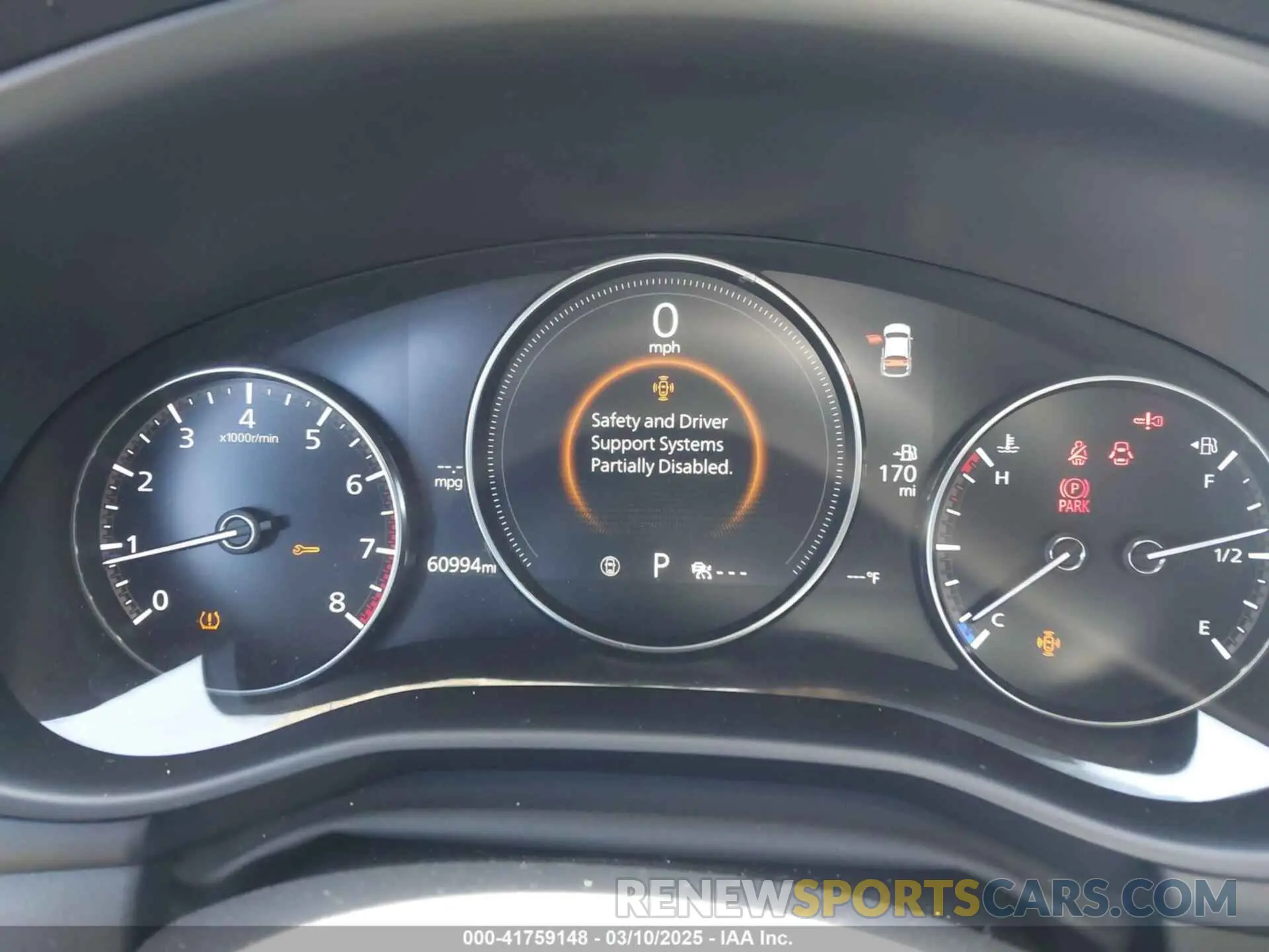 7 fotografías del automóvil dañado JM1BPALM8L1163289 MAZDA MAZDA3 2020