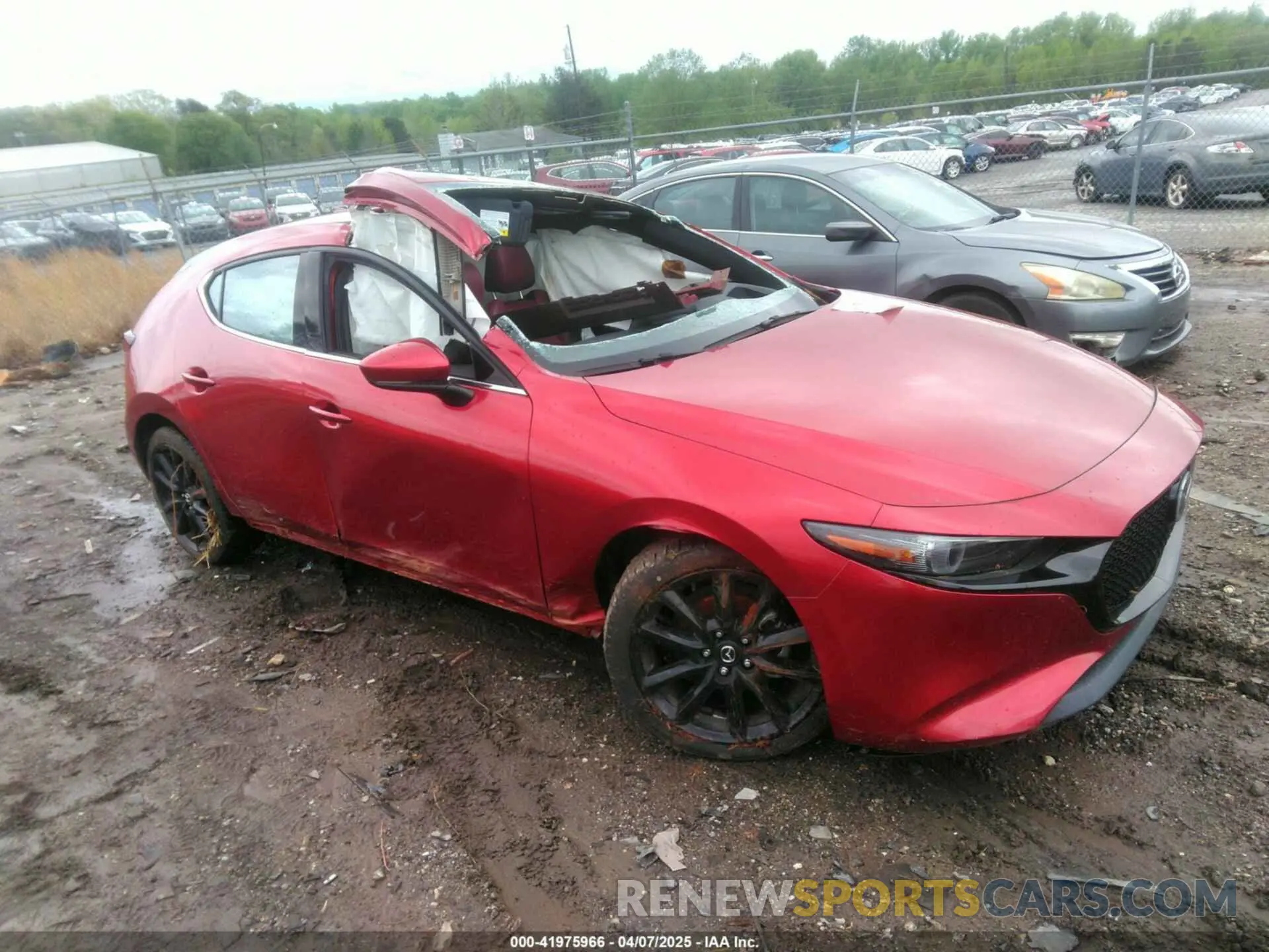 1 fotografías del automóvil dañado JM1BPANM8L1169929 MAZDA MAZDA3 2020