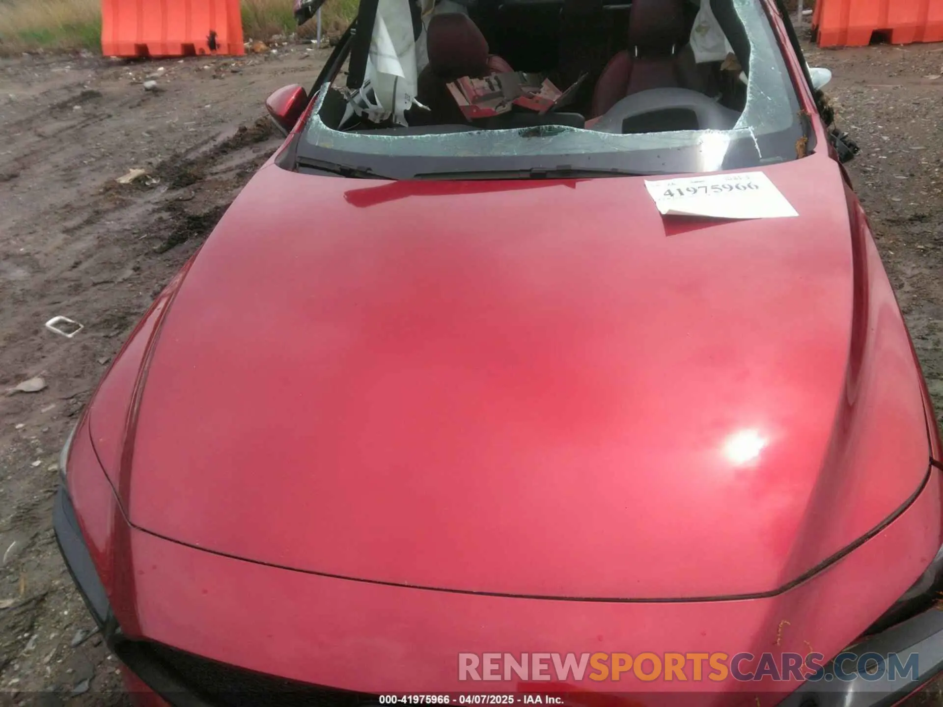 10 fotografías del automóvil dañado JM1BPANM8L1169929 MAZDA MAZDA3 2020