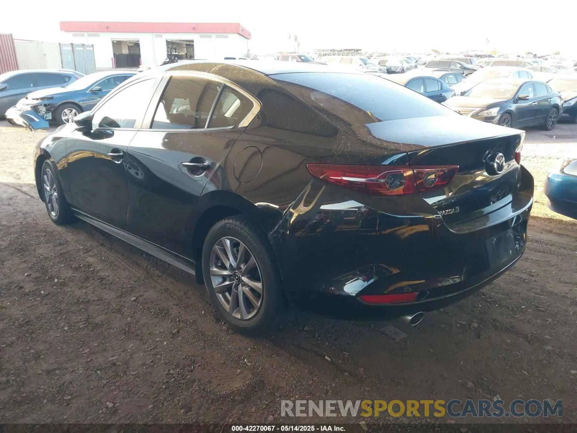 3 fotografías del automóvil dañado 3MZBPAAL7MM200585 MAZDA MAZDA3 2021