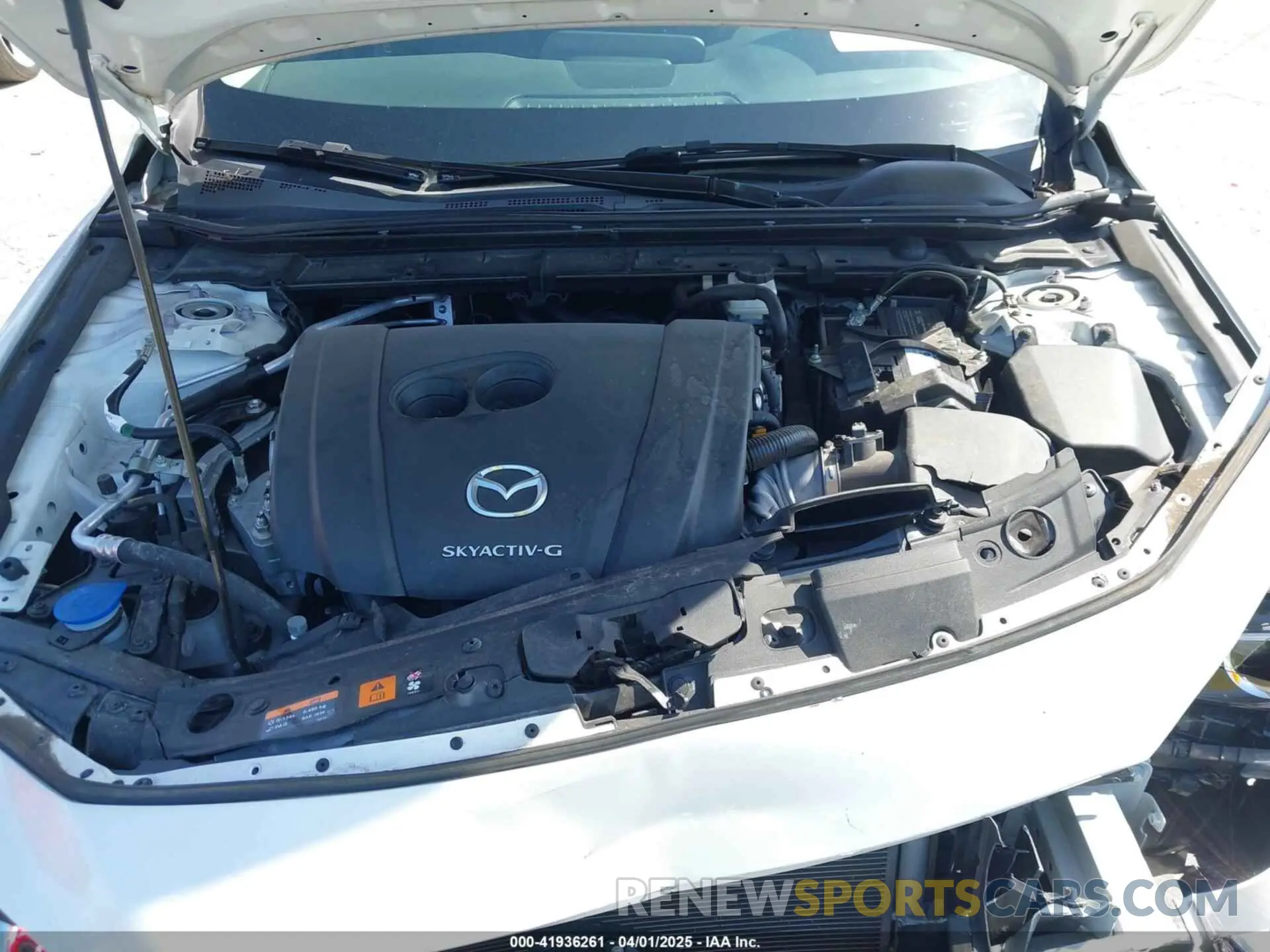 10 fotografías del automóvil dañado 3MZBPAAL8MM254784 MAZDA MAZDA3 2021