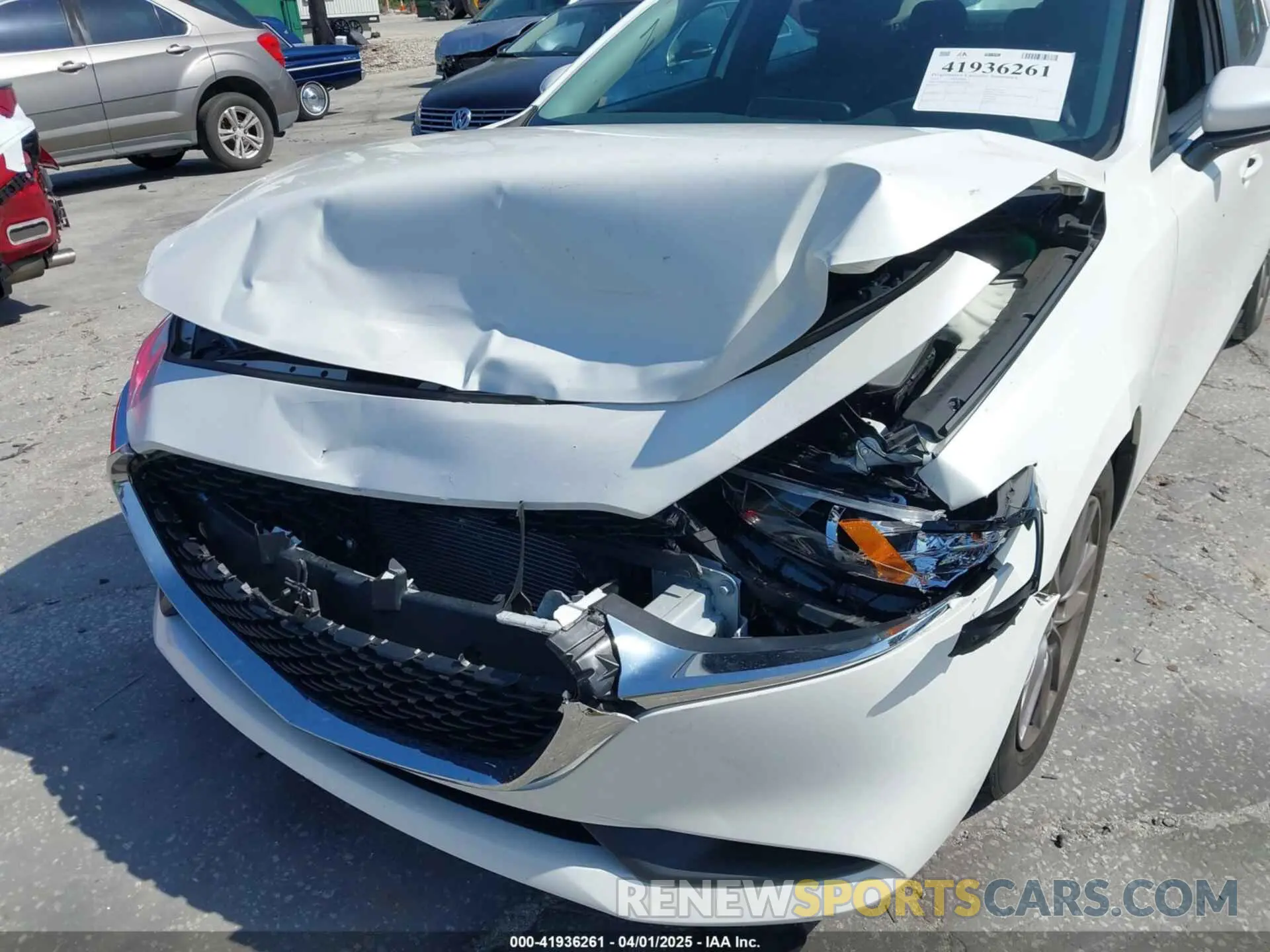 6 fotografías del automóvil dañado 3MZBPAAL8MM254784 MAZDA MAZDA3 2021