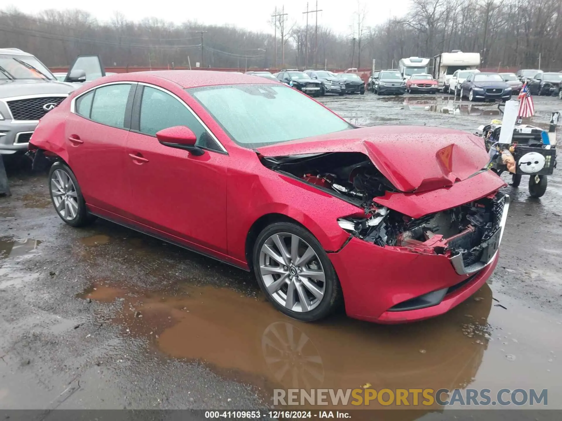 1 fotografías del automóvil dañado 3MZBPABLXMM251819 MAZDA MAZDA3 2021