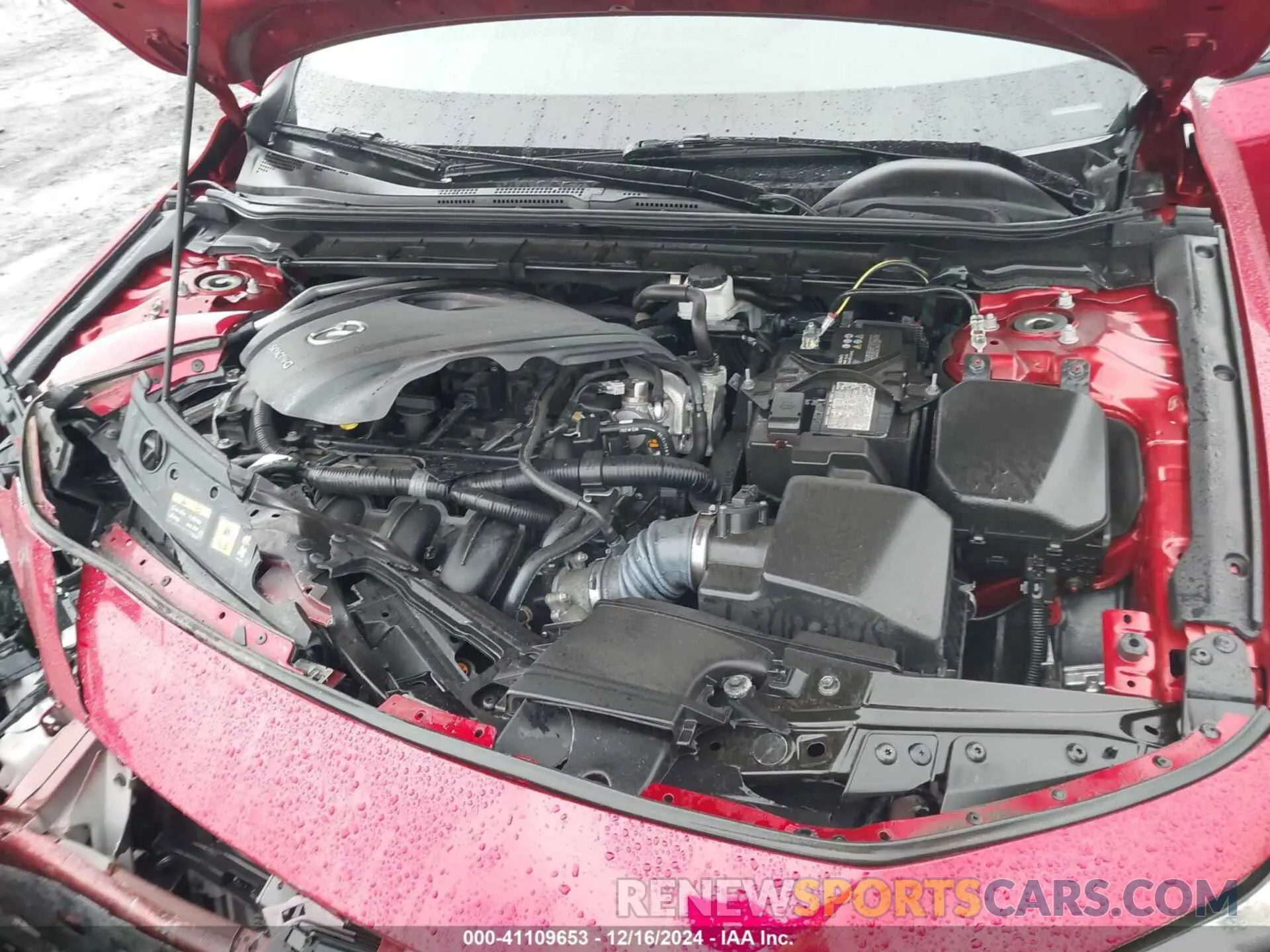10 fotografías del automóvil dañado 3MZBPABLXMM251819 MAZDA MAZDA3 2021