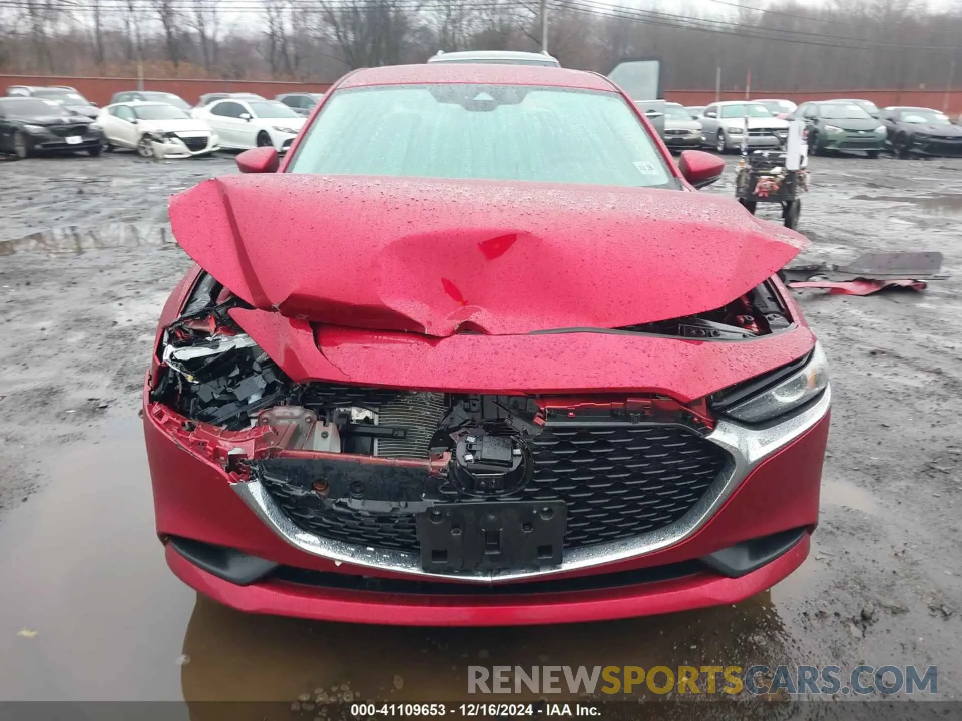 12 fotografías del automóvil dañado 3MZBPABLXMM251819 MAZDA MAZDA3 2021