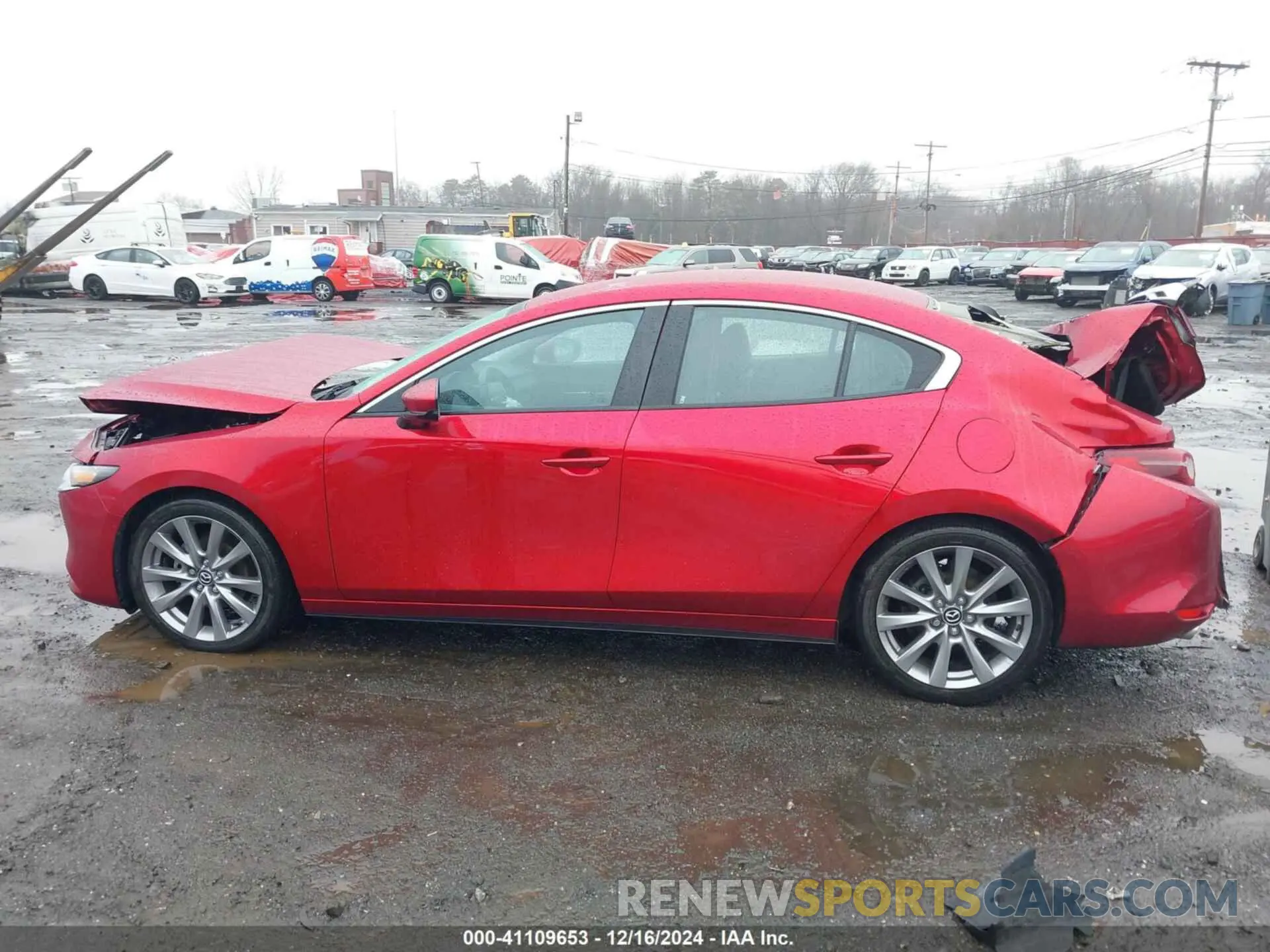 14 fotografías del automóvil dañado 3MZBPABLXMM251819 MAZDA MAZDA3 2021