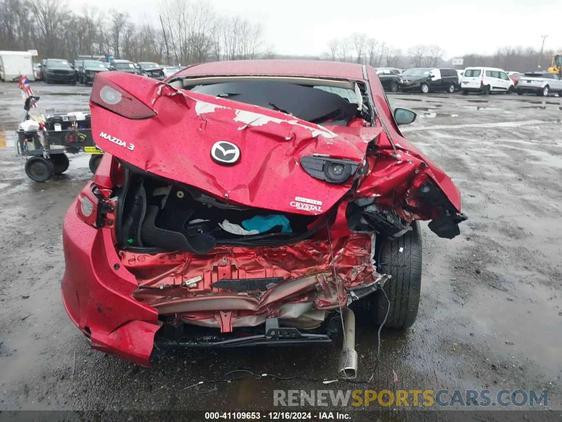 16 fotografías del automóvil dañado 3MZBPABLXMM251819 MAZDA MAZDA3 2021