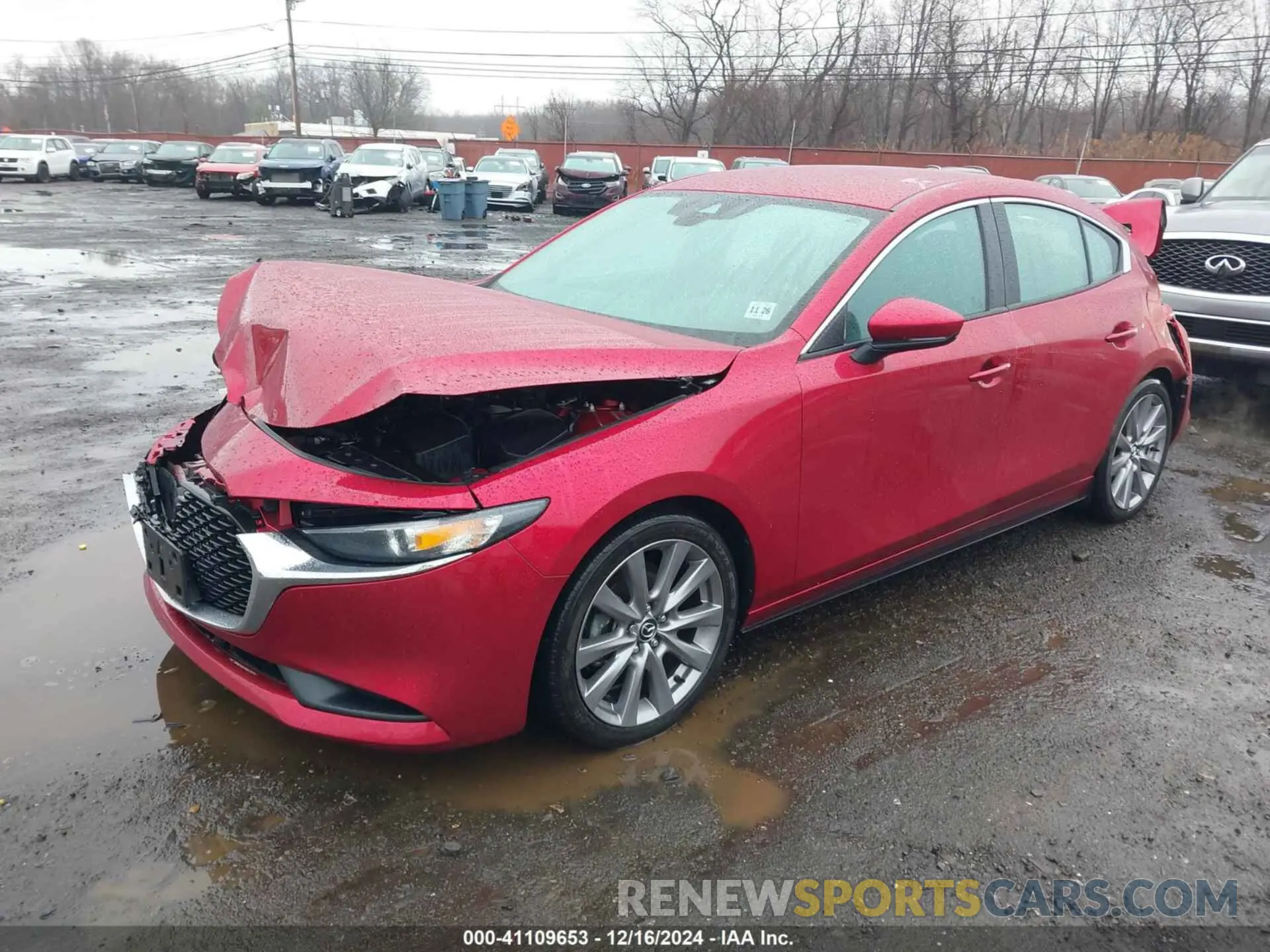 2 fotografías del automóvil dañado 3MZBPABLXMM251819 MAZDA MAZDA3 2021
