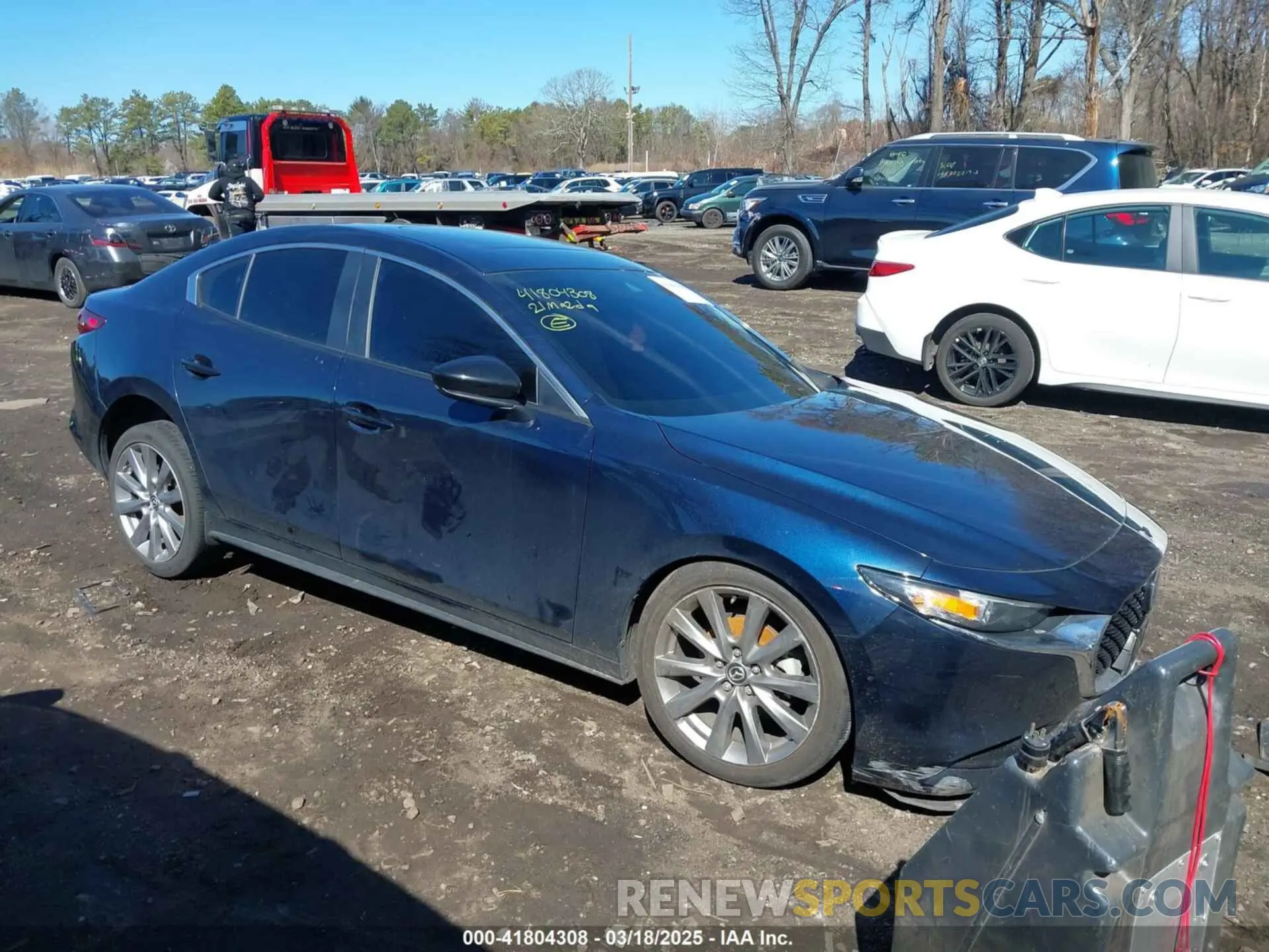 12 fotografías del automóvil dañado 3MZBPACL4MM252575 MAZDA MAZDA3 2021