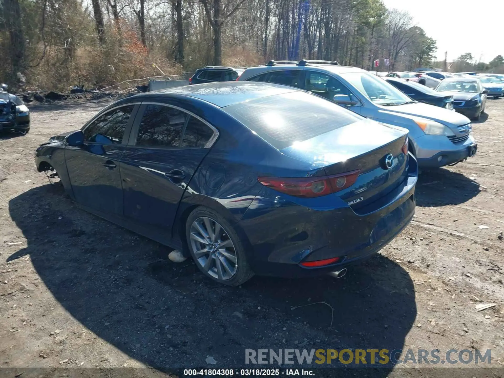 3 fotografías del automóvil dañado 3MZBPACL4MM252575 MAZDA MAZDA3 2021