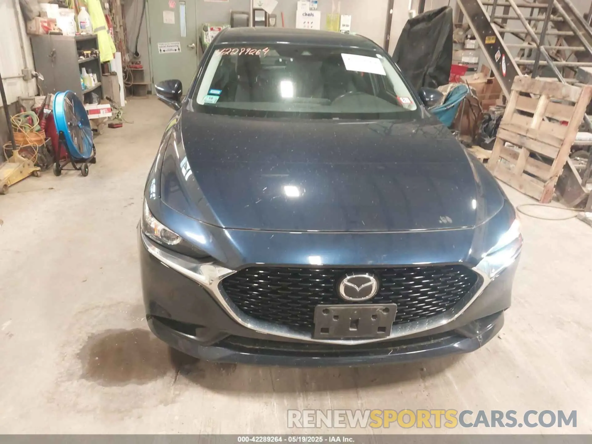 13 fotografías del automóvil dañado 3MZBPBCLXMM251212 MAZDA MAZDA3 2021