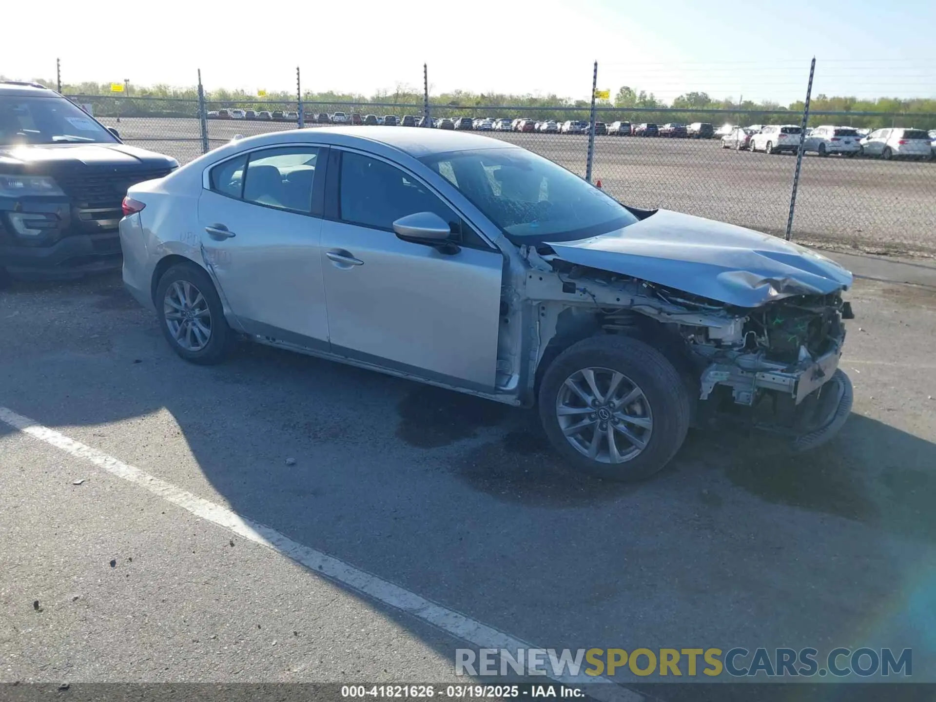 1 fotografías del automóvil dañado JM1BPAA71M1335435 MAZDA MAZDA3 2021