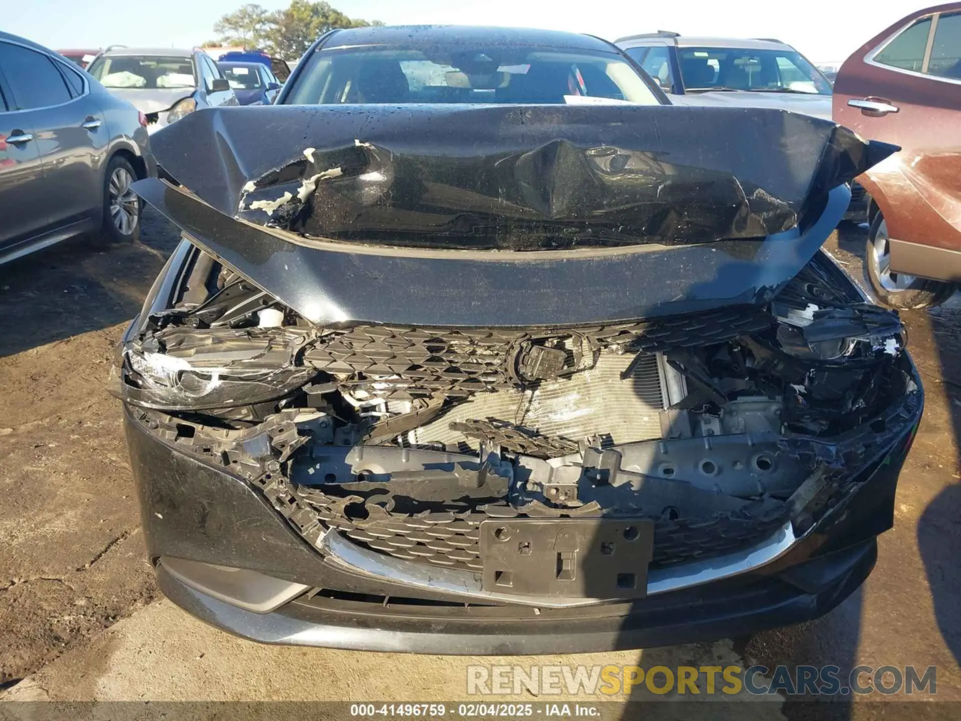 6 fotografías del automóvil dañado JM1BPAA72M1334617 MAZDA MAZDA3 2021