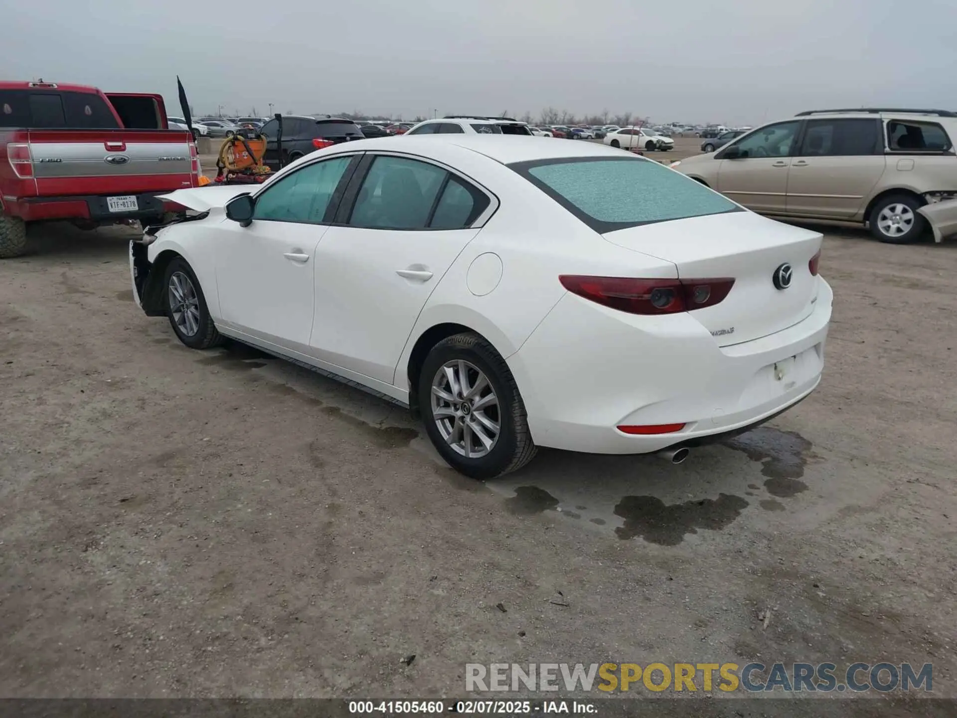 3 fotografías del automóvil dañado JM1BPAAL1M1327770 MAZDA MAZDA3 2021