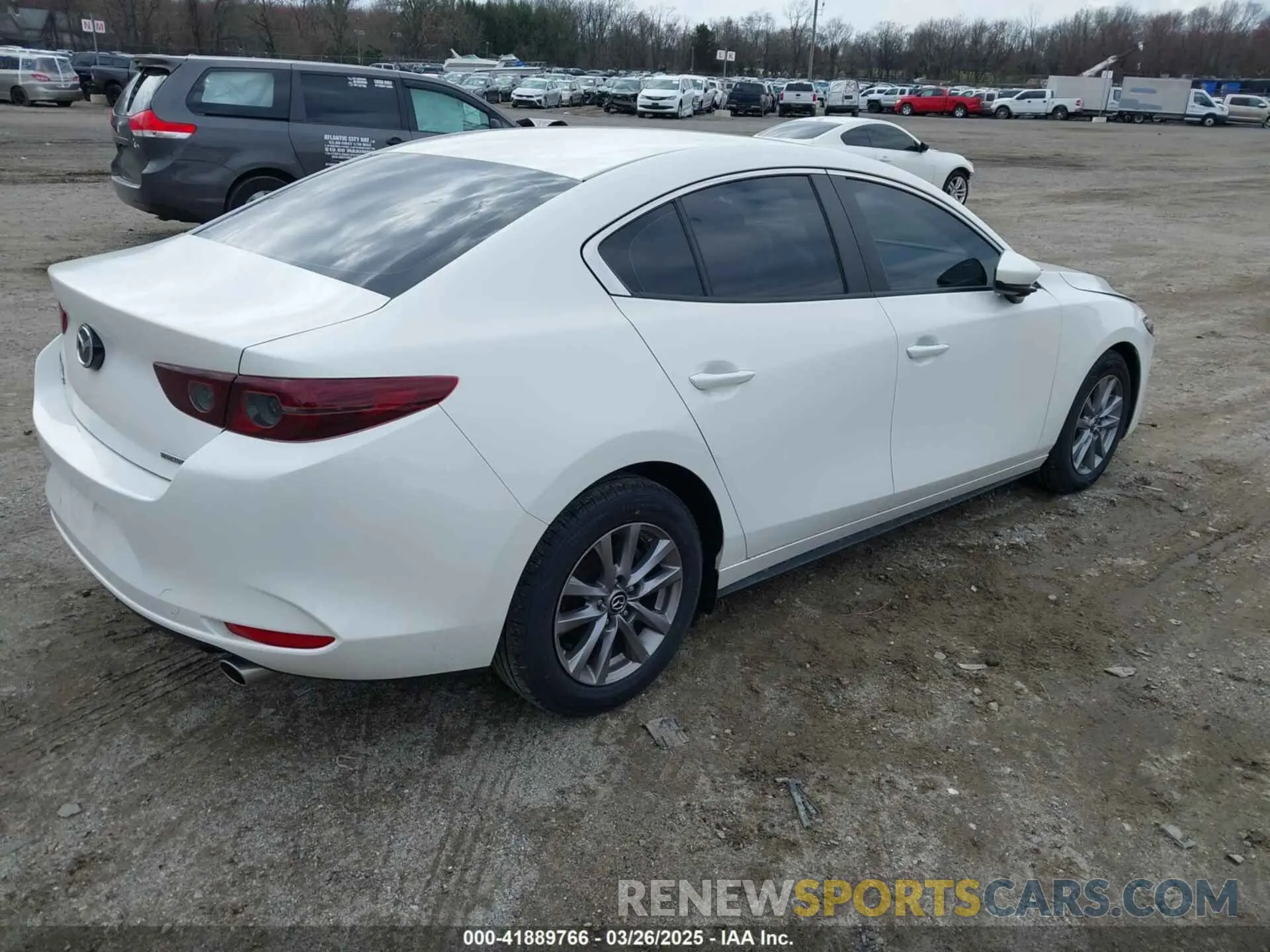 4 fotografías del automóvil dañado JM1BPAAL6M1310589 MAZDA MAZDA3 2021