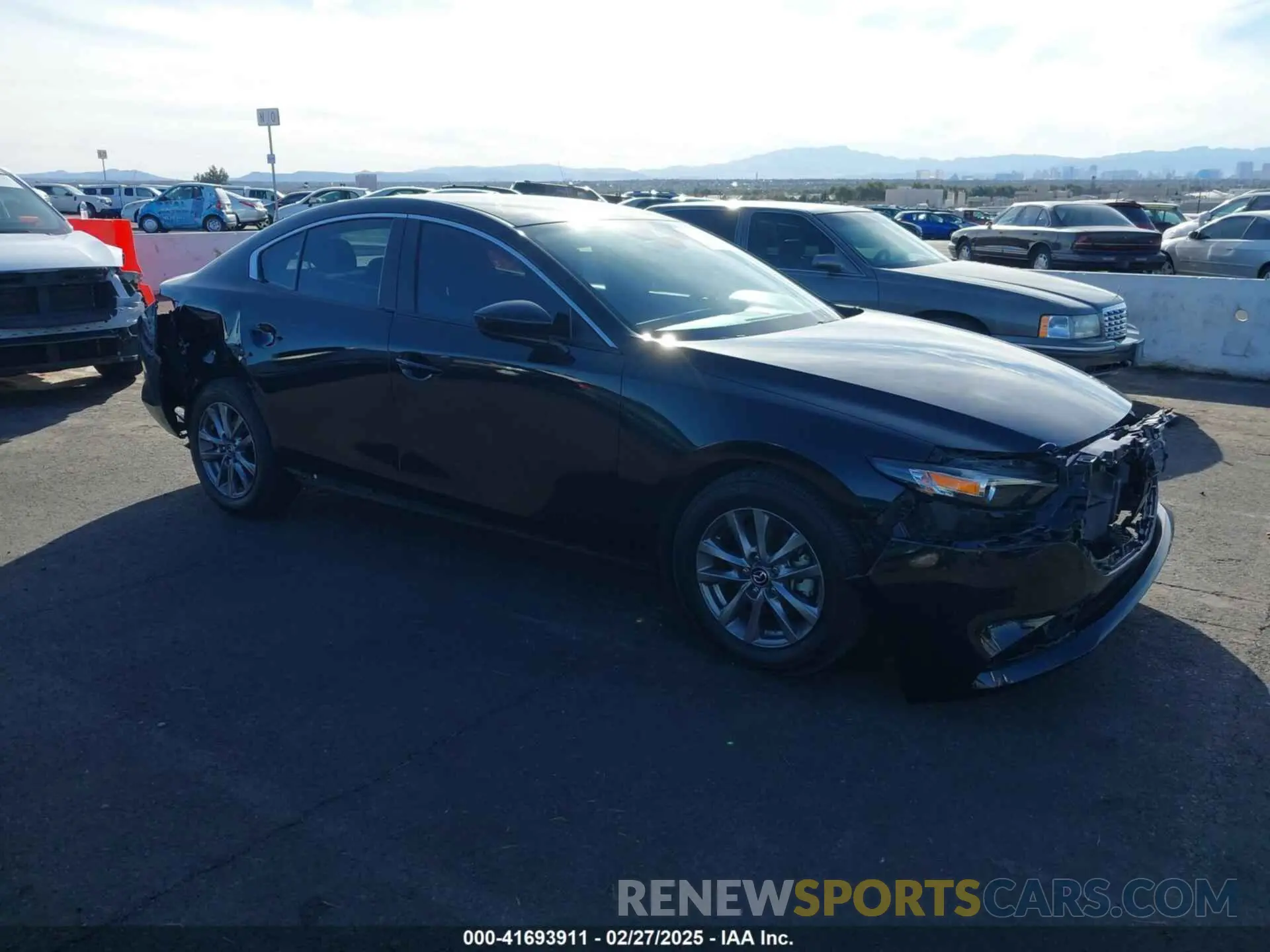 1 fotografías del automóvil dañado JM1BPAAL8M1321402 MAZDA MAZDA3 2021