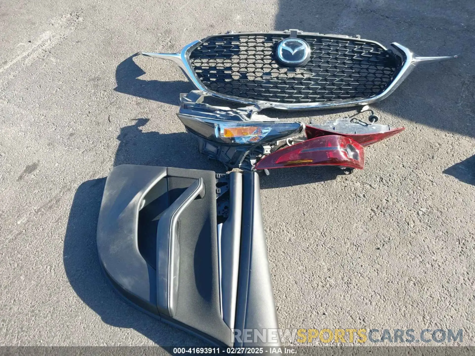 12 fotografías del automóvil dañado JM1BPAAL8M1321402 MAZDA MAZDA3 2021