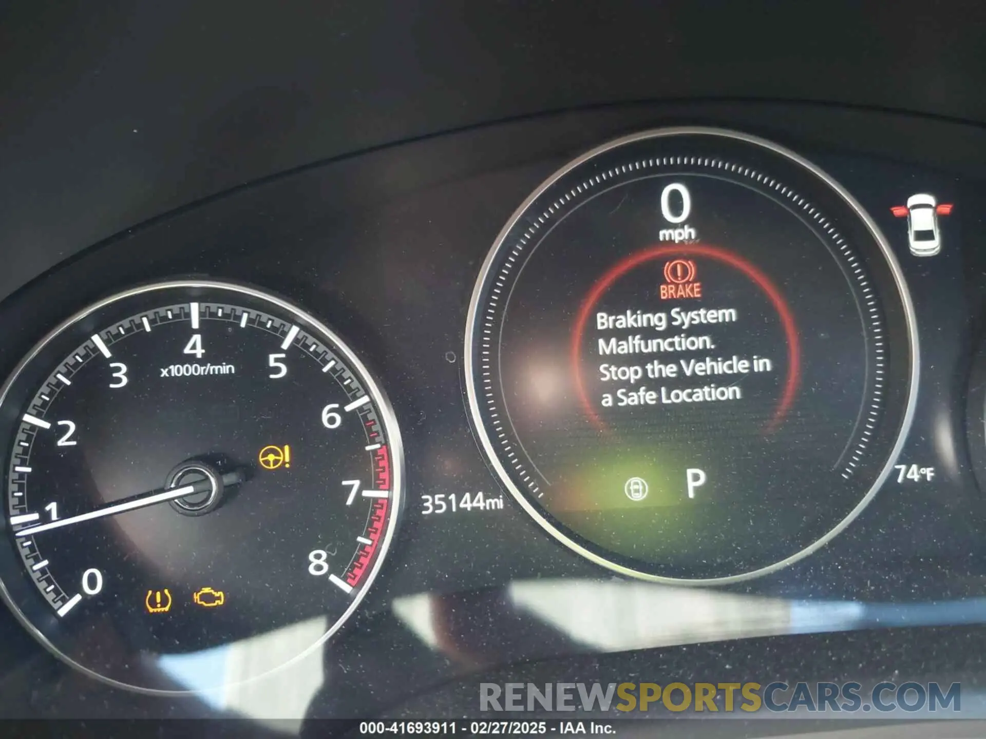 16 fotografías del automóvil dañado JM1BPAAL8M1321402 MAZDA MAZDA3 2021