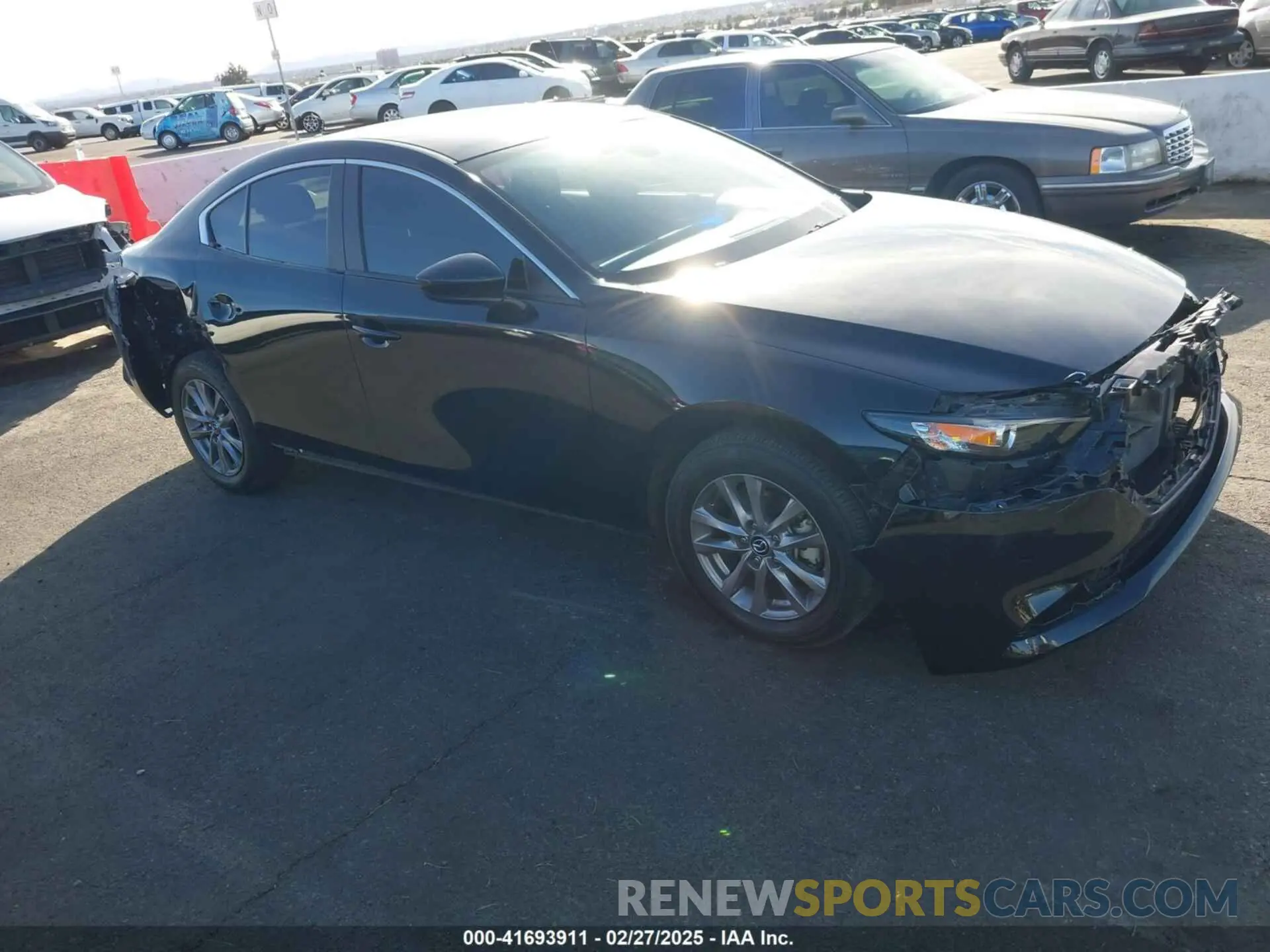 20 fotografías del automóvil dañado JM1BPAAL8M1321402 MAZDA MAZDA3 2021