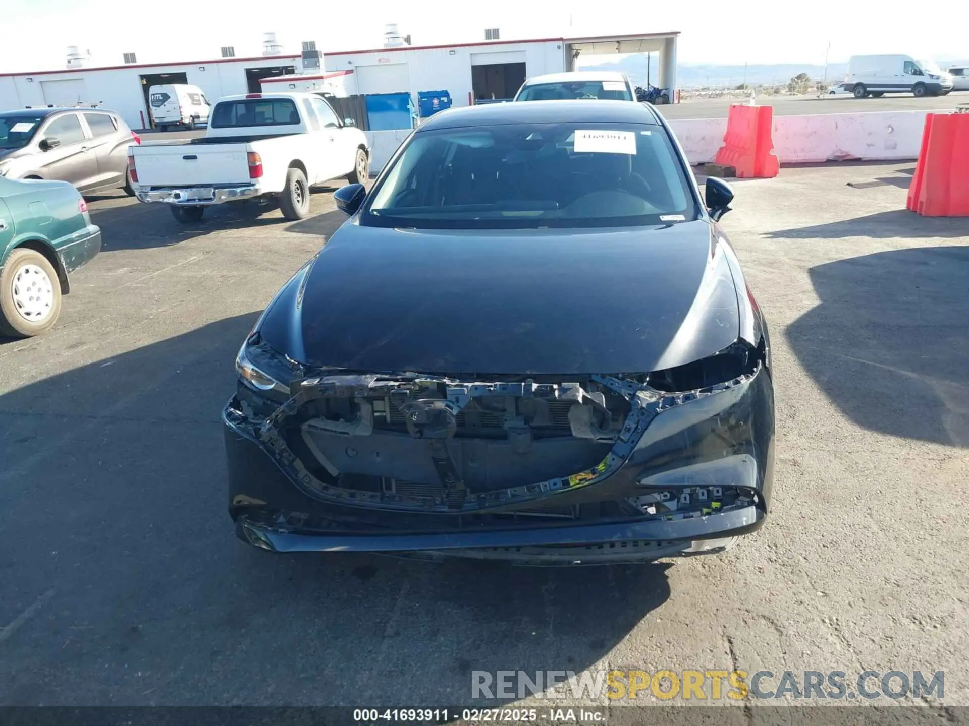 6 fotografías del automóvil dañado JM1BPAAL8M1321402 MAZDA MAZDA3 2021