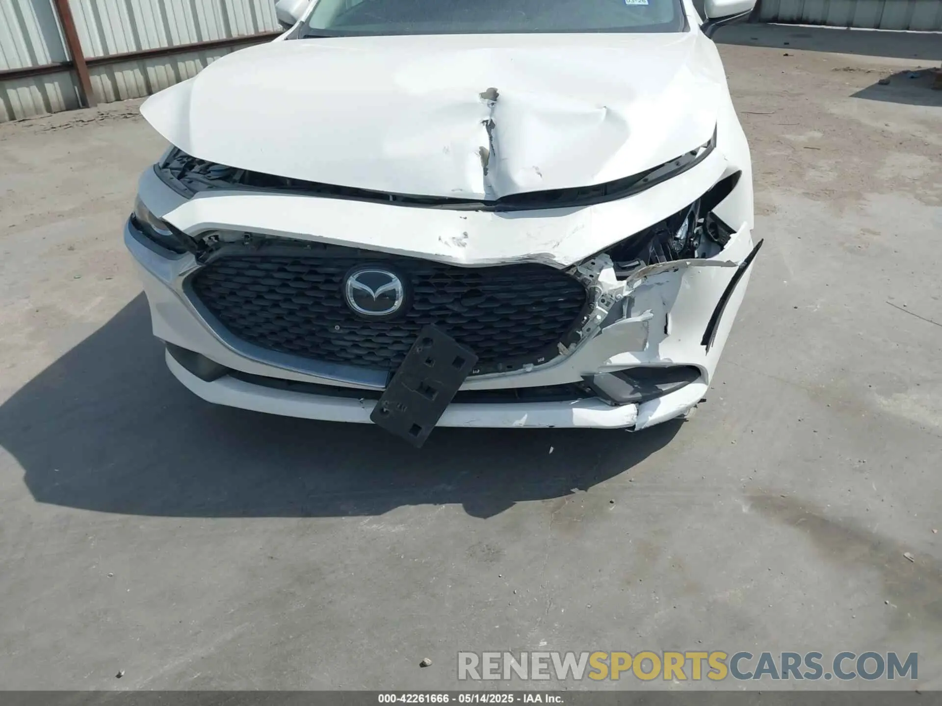 6 fotografías del automóvil dañado JM1BPABL0M1317620 MAZDA MAZDA3 2021