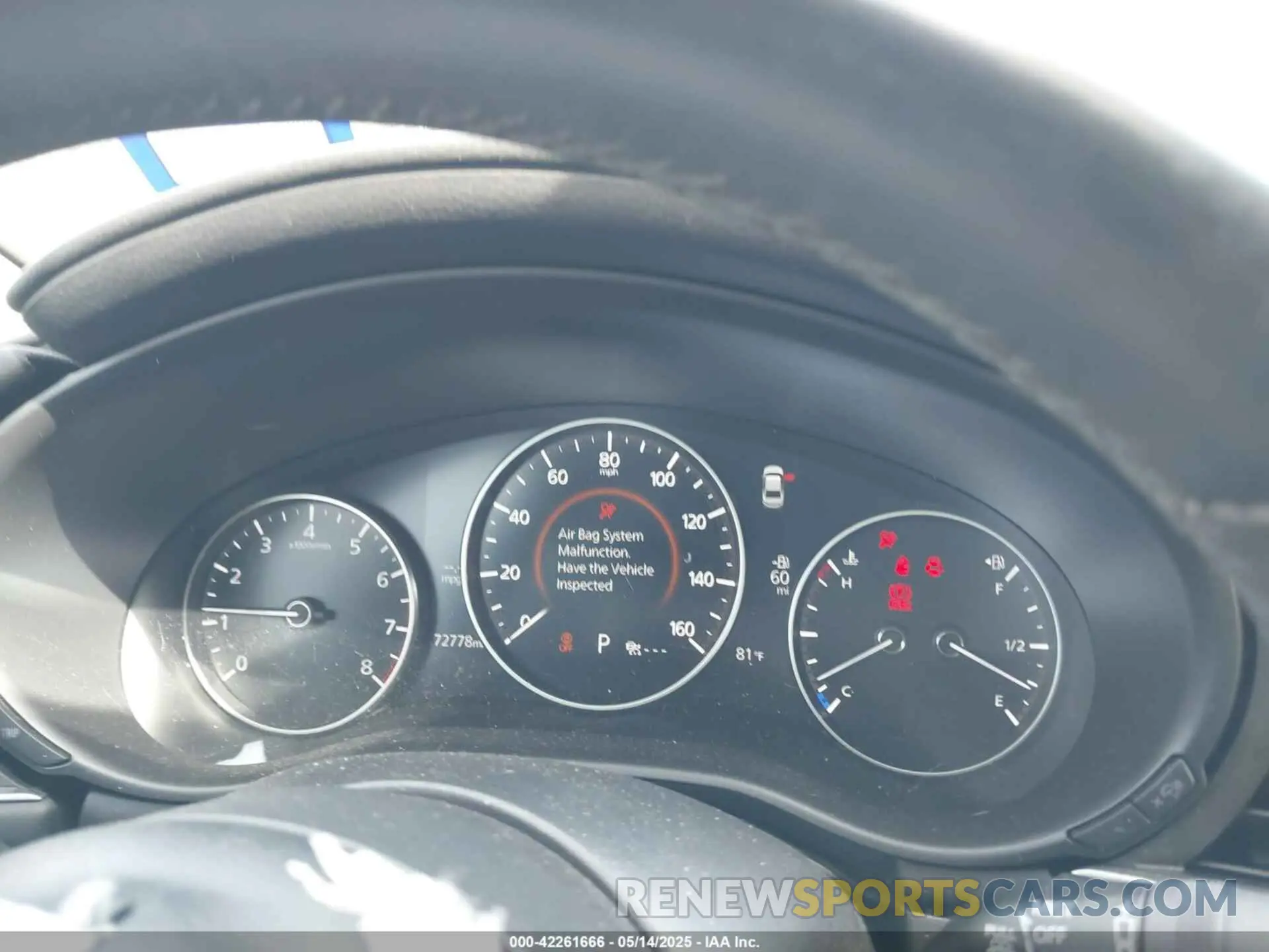 7 fotografías del automóvil dañado JM1BPABL0M1317620 MAZDA MAZDA3 2021