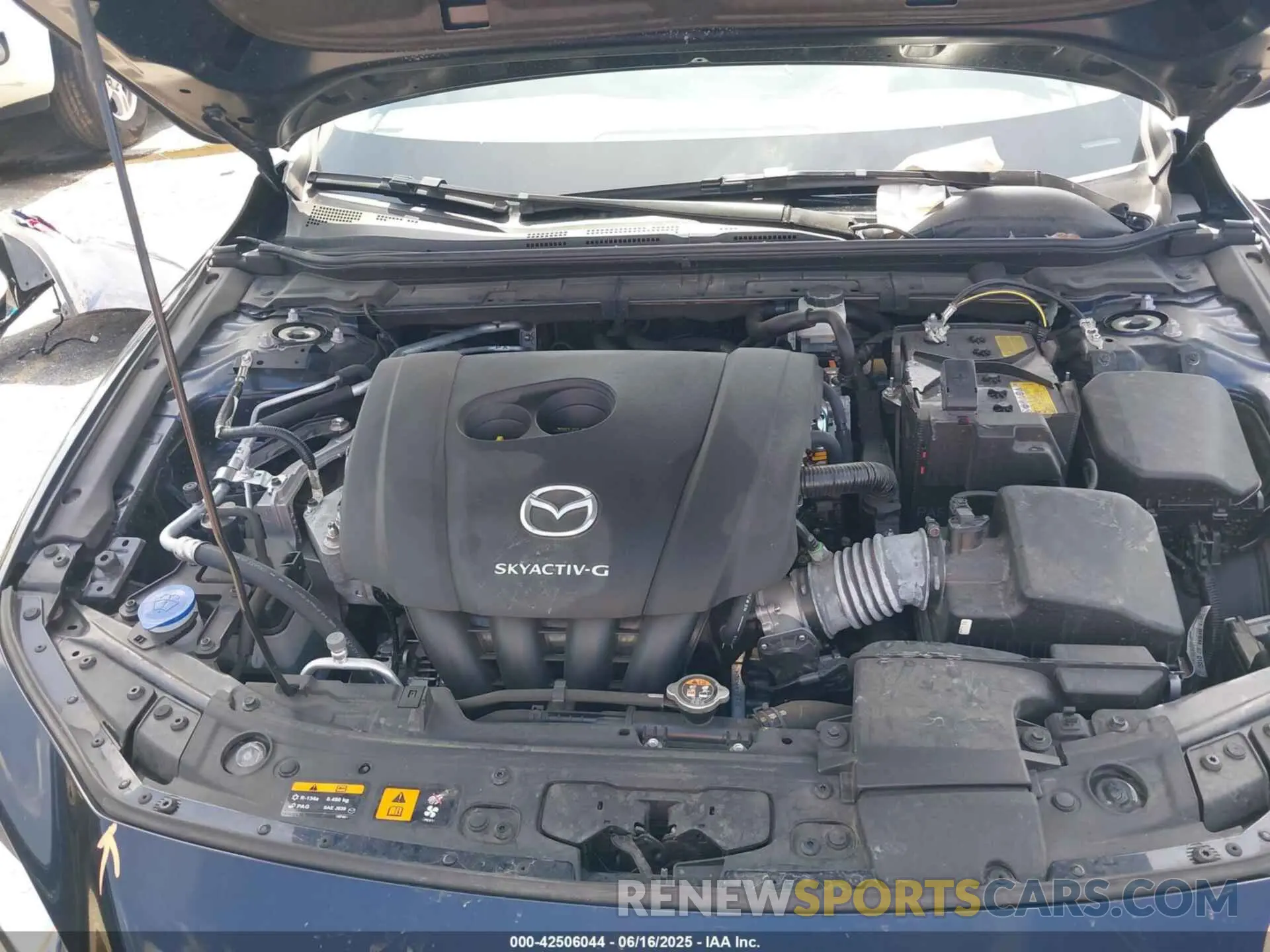 10 fotografías del automóvil dañado JM1BPABL1M1334488 MAZDA MAZDA3 2021